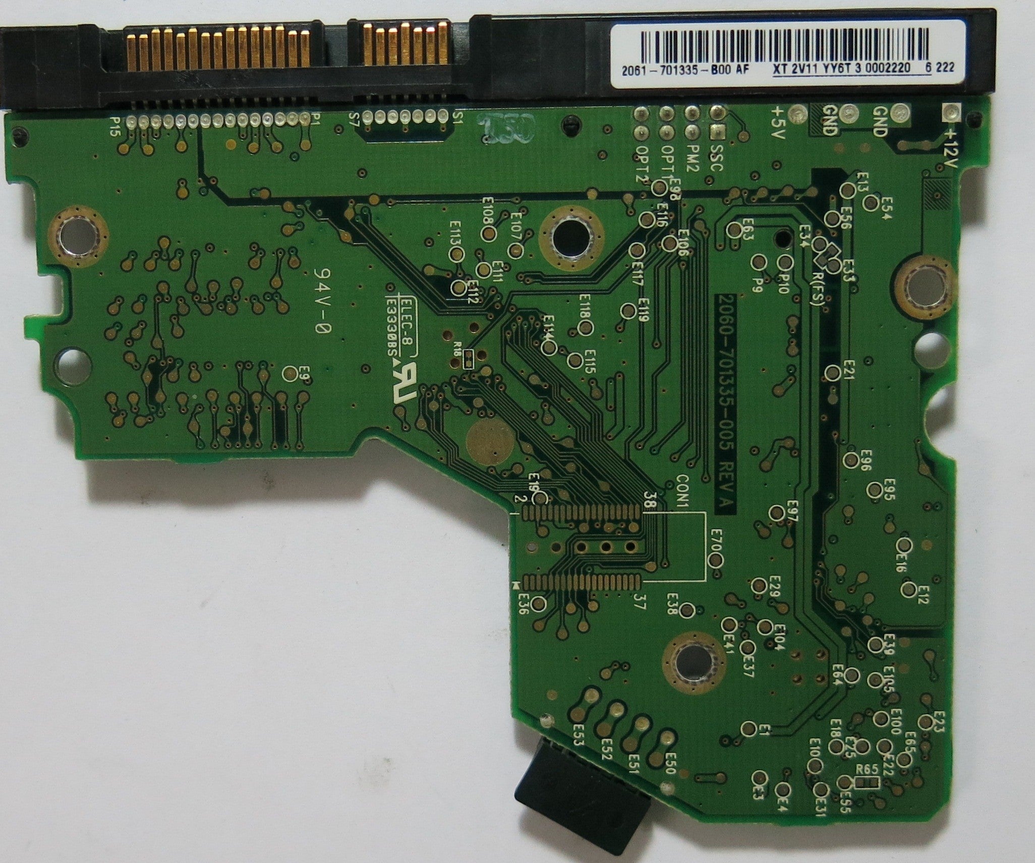 WD2500JS-60MHB1 2060-701335-005 REV A PCB