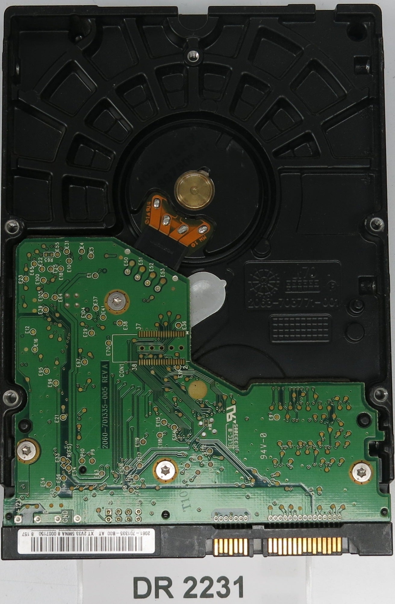 WD2500JS-75NCB3, DCM HBBHNTJCHN, WCANKL272892, 250GB 3.5, PCB 2060-701335-005 REV A