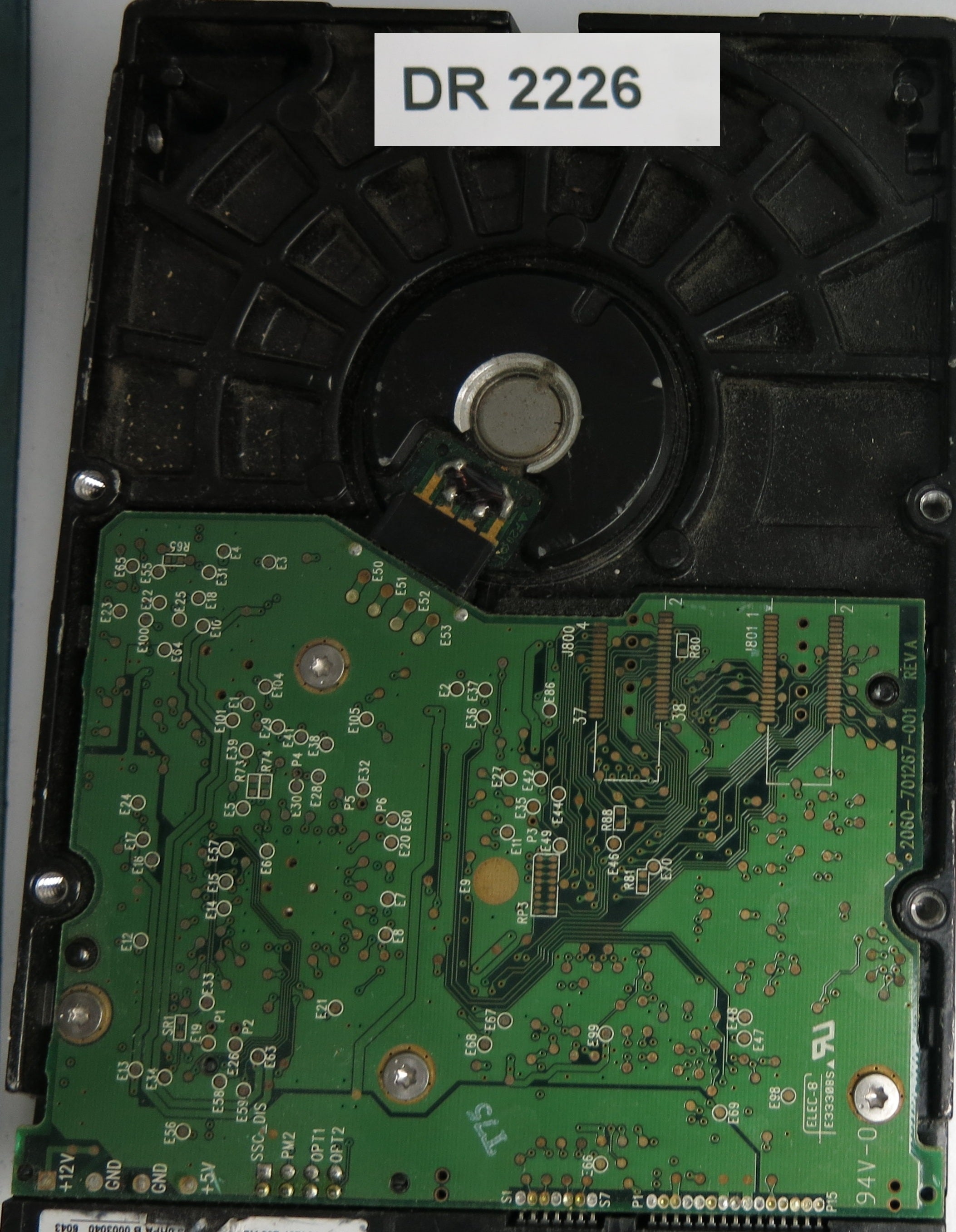 WD2500SD-01KCC0 DCM DSBACTJAA 250GB 3.5 PCB 2060-701267-001 REV A