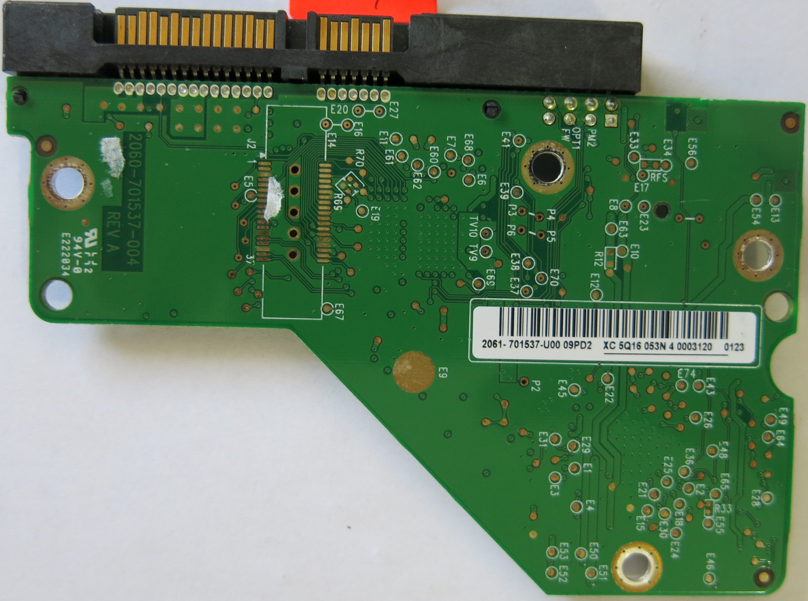 WD2502ABYS-02B7A0 2060-701537-004 REV A PCB