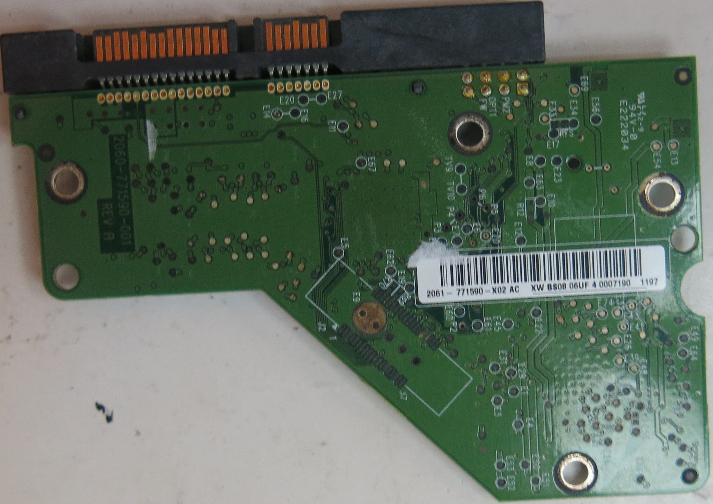 WD3200AAJS-00L7A0, DCM HGRCHTJCE, 2060-771590-001 REV A PCB