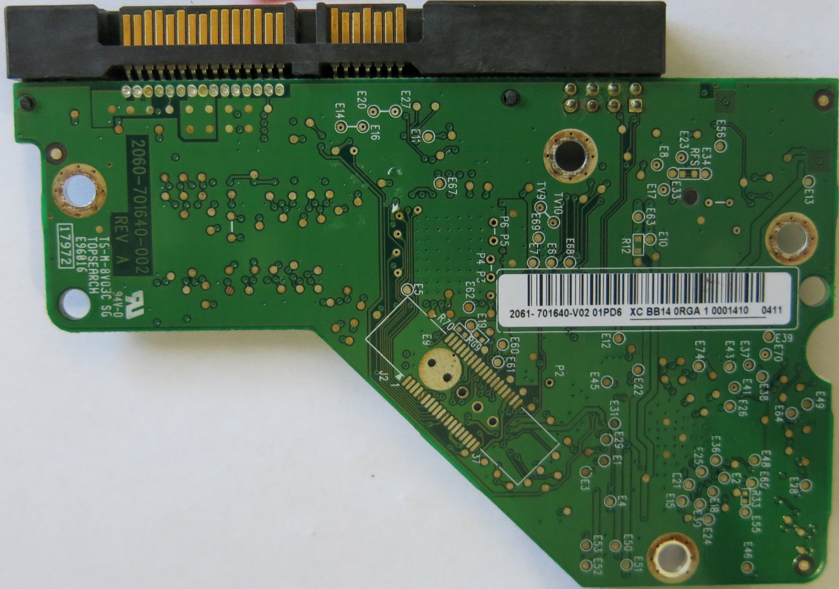 WD3200AAJS-00YZCA0 2060-701640-002 REV A PCB