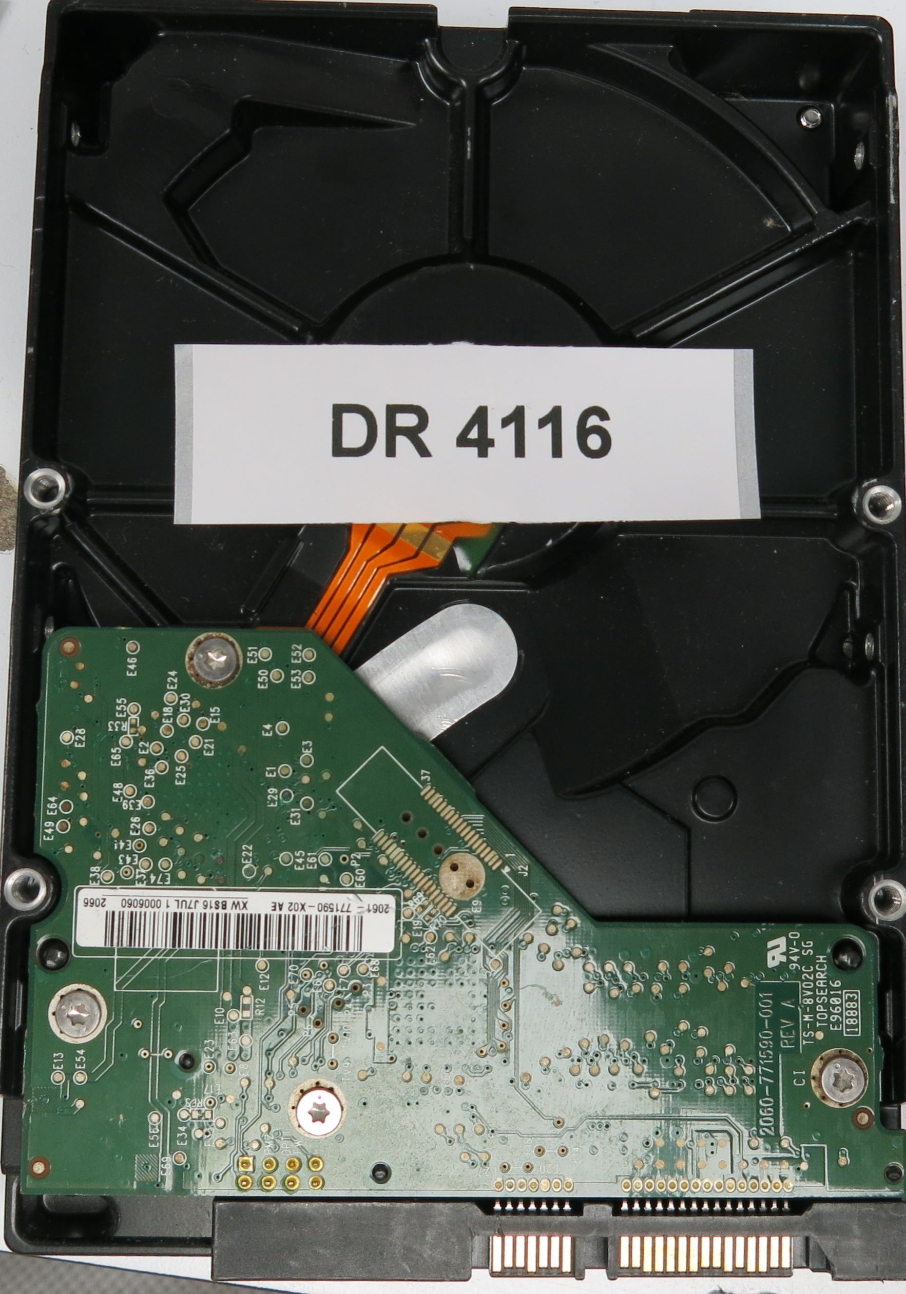 WD3200AAJS-56M0A0, DCM: HGRNHT2CE, Serial: WMAV2JU04318, 320GB 3.5, PCB 2060-771590-001 REV A