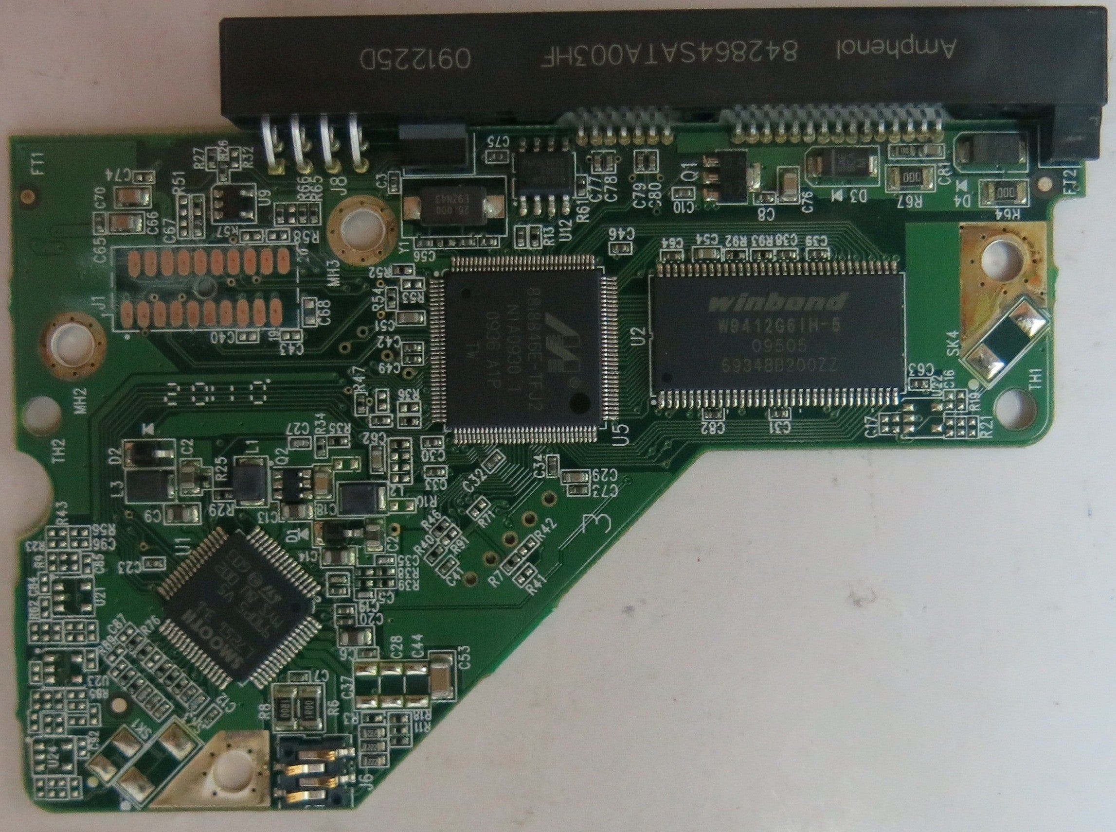 WD3200AAKS-75L9A0, DCM HGRNHTJCH, 2060-701590-001 REV A PCB