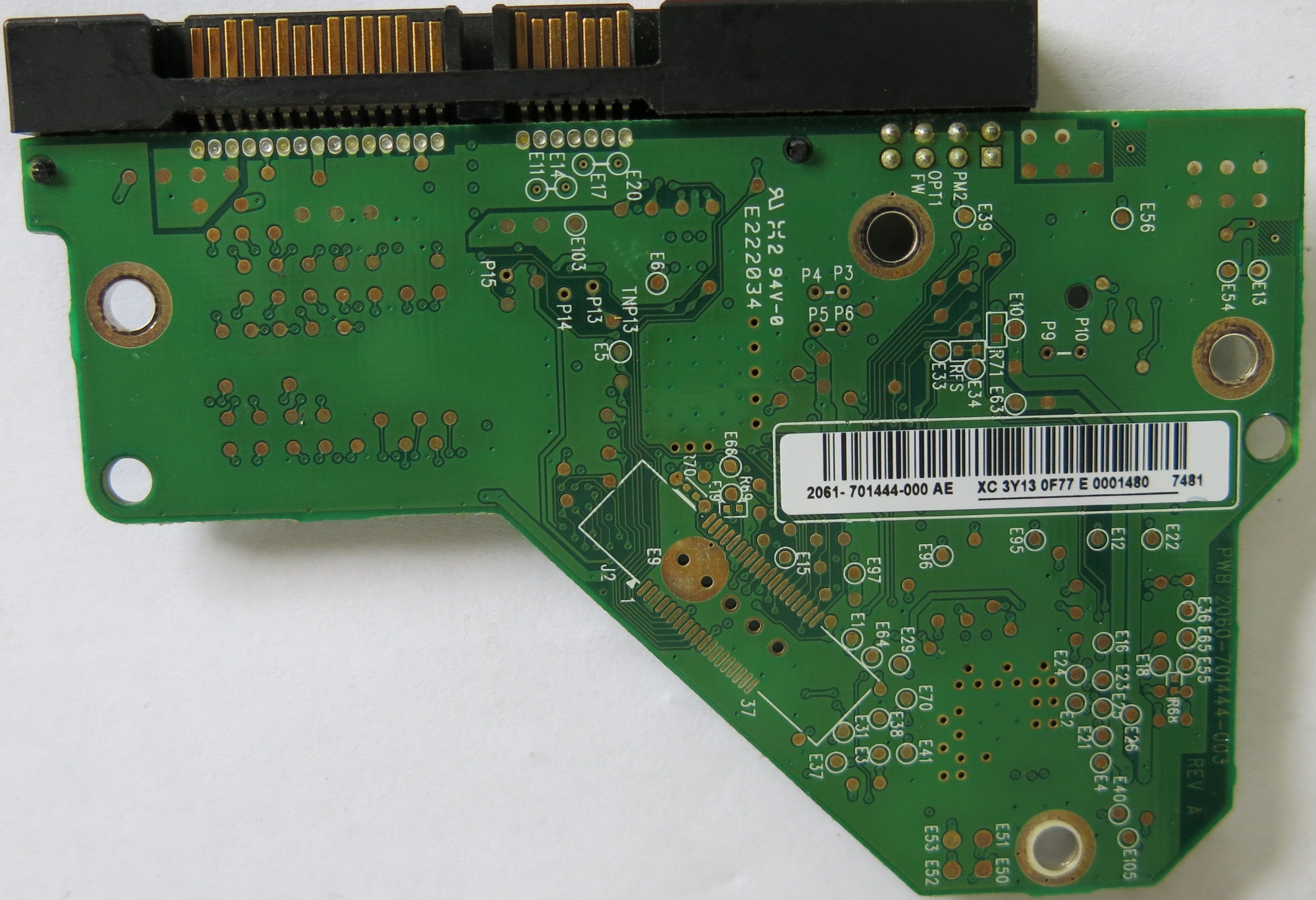 WD3200AVBS-63TAA0 2060-701444-003 REV A PCB