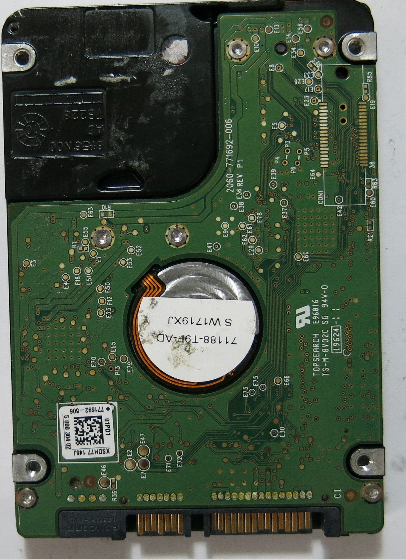 WD3200BEKT-60PVMT0 PN FW HECTJAK 320GB