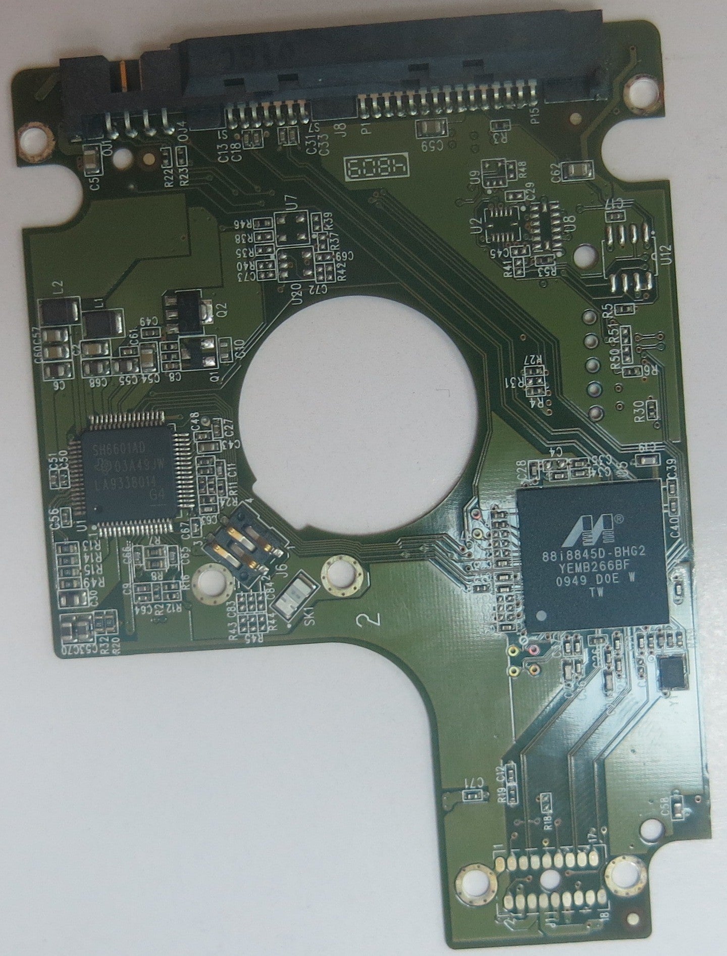 WD3200BEKT-60V5T1 DCM HHNTJABB 2060-771574-001 REV P1 PCB
