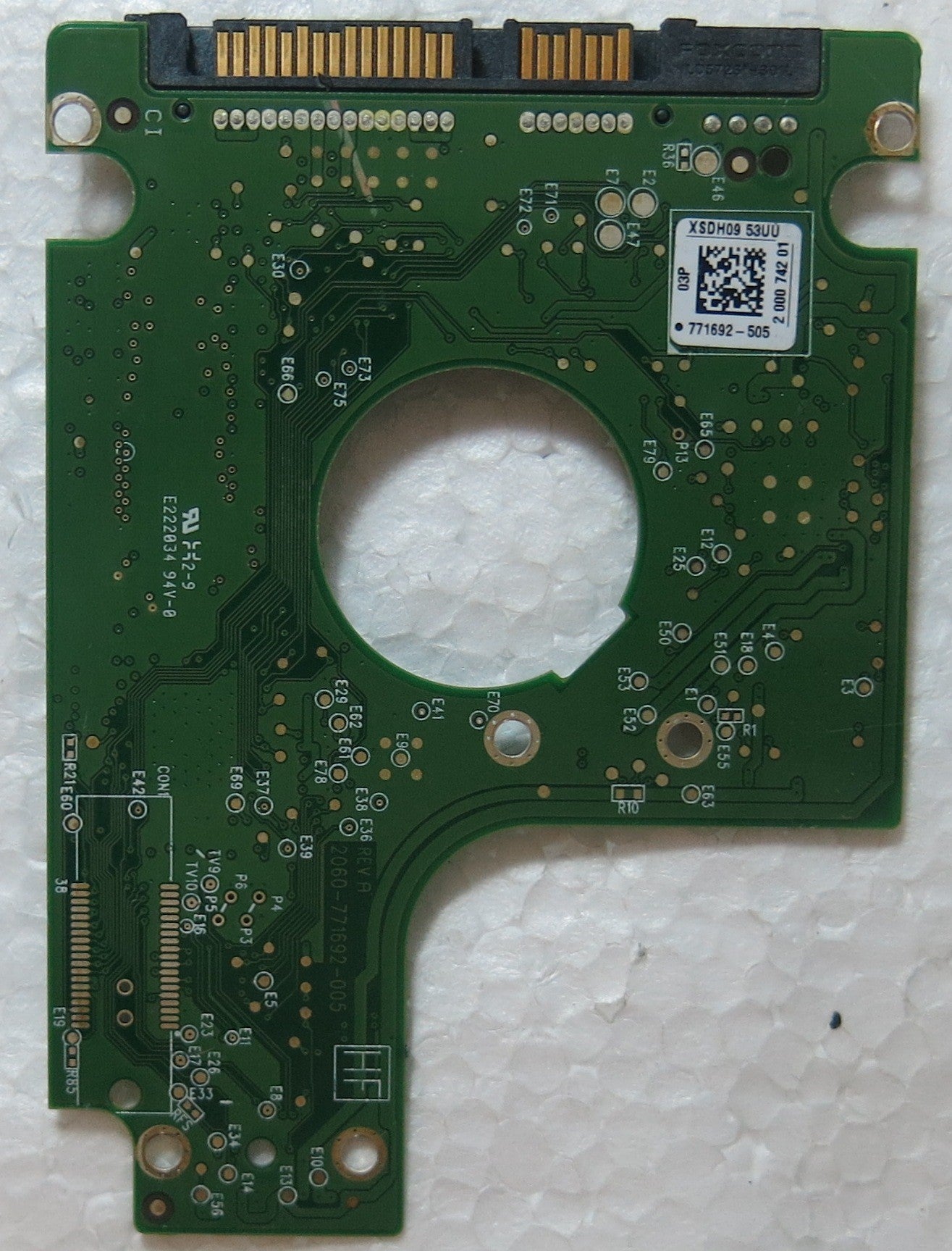 WD3200BEKT-75PVMT0 DCM HECTJHK 2060-771692-005 REV A PCB
