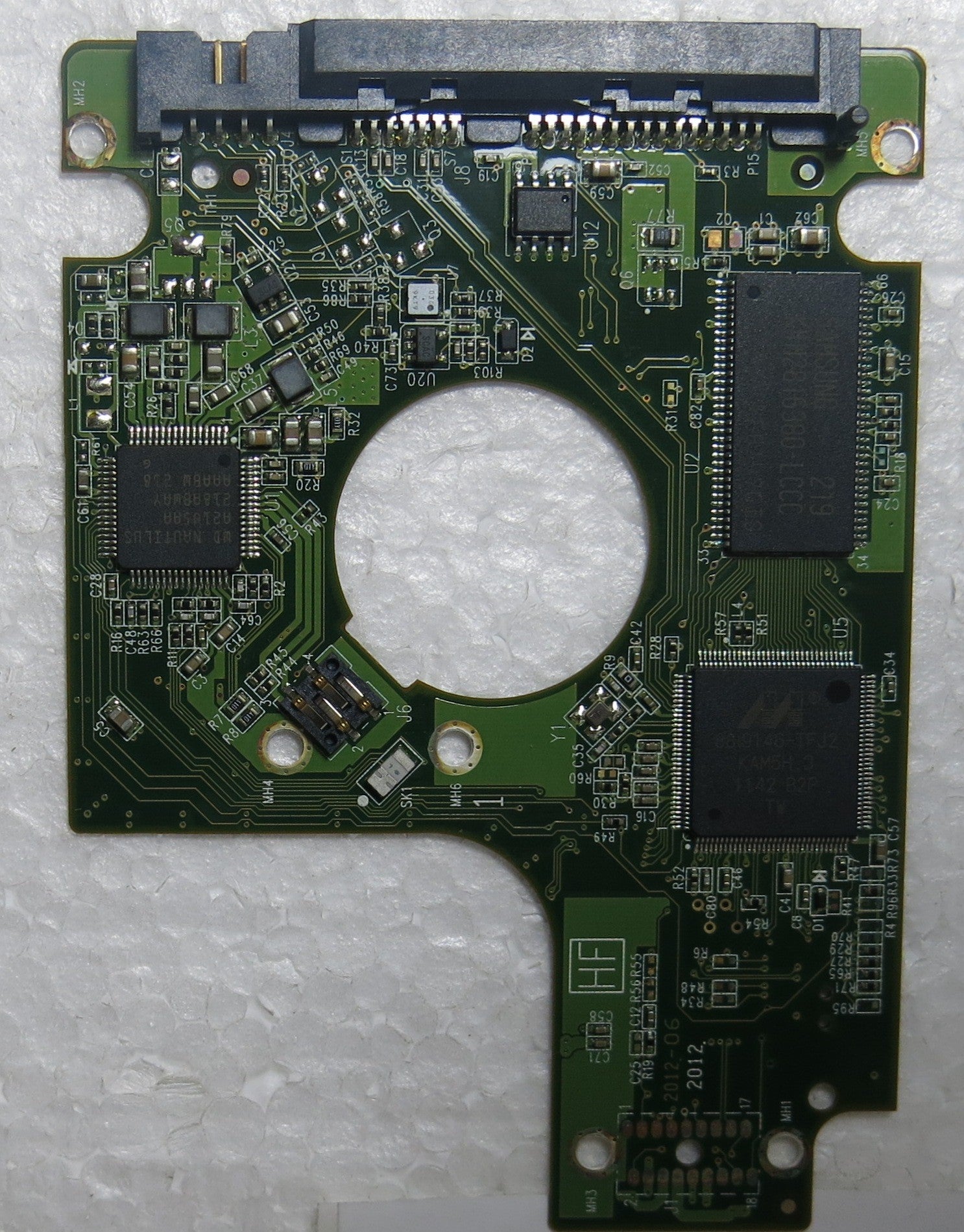 WD3200BPVT-00JJ5T0 DCM SHMTJAK 2060-771820 000 REV A PCB