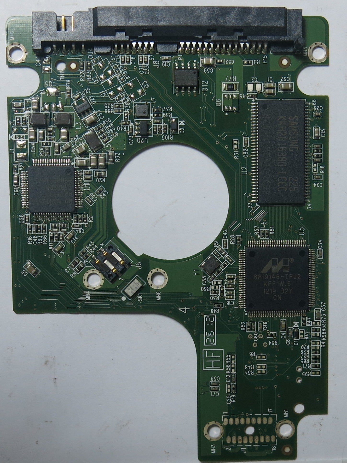 WD3200BPVT-00JJ5T0 DCM SHMTJGN 2060-771820-000 REV A PCB