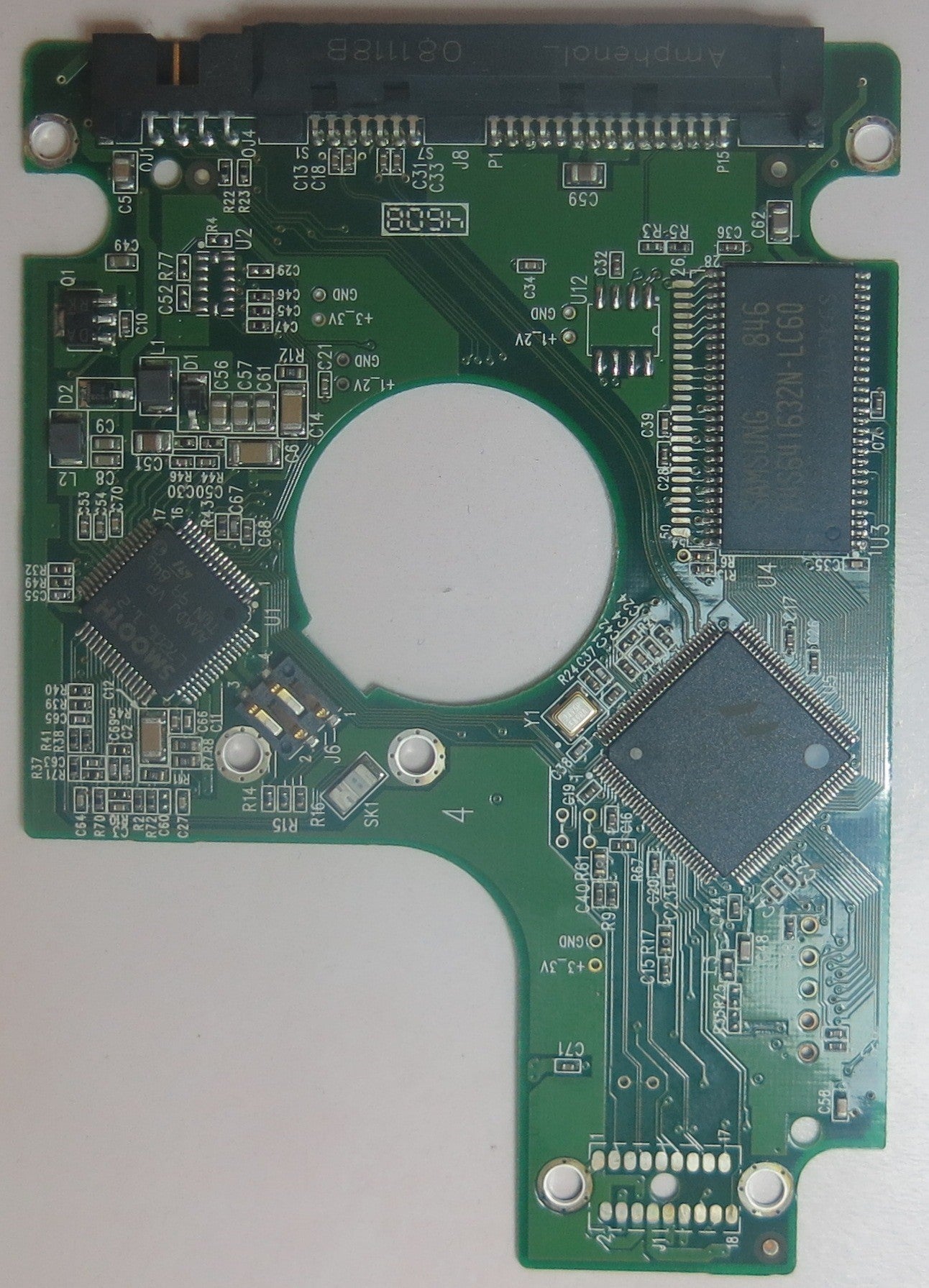 WD3200BPVT-22JJ5T0 DCM FACTJBBB 2060-771820-000 REV A PCB