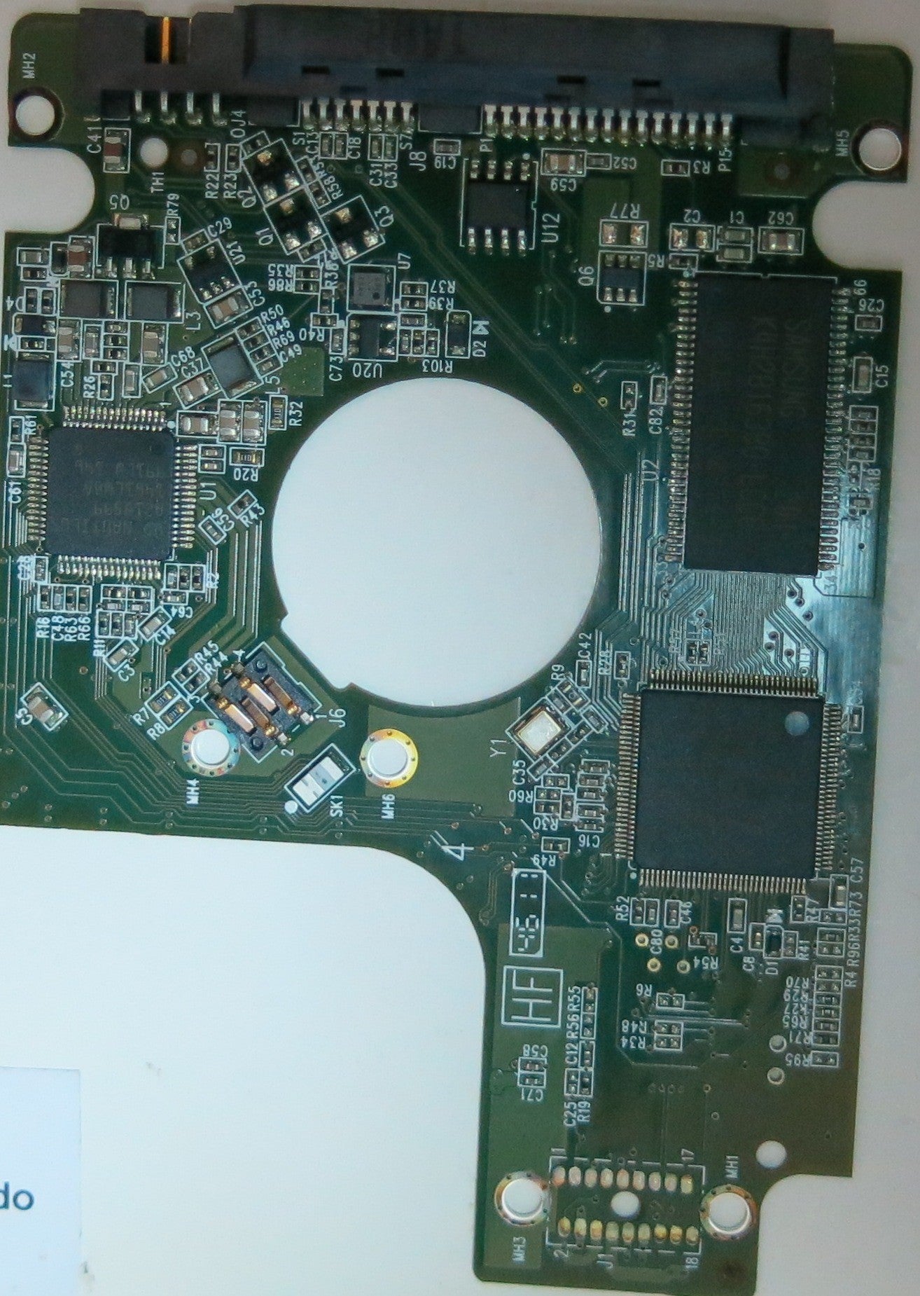 WD3200BPVT-22JJ5T0, DCM HHMTJHBB, 2060-771820-000 REV A PCB