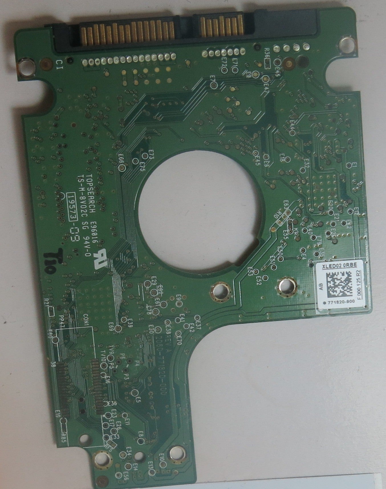WD3200BPVT-22JJ5T0 DCM SHMVJHB 2060-771820-000 REV A PCB
