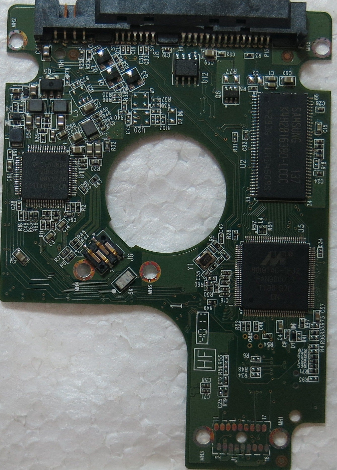WD3200BPVT-75JJ5T0 DCM SHMTJGB 2060-771820-000 REV A PCB
