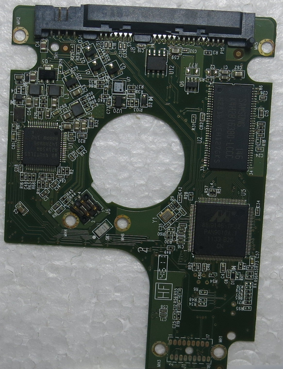 WD3200BPVT-75JJ5T0 DCM SHMTJHB 2060-771820 000 REV A PCB