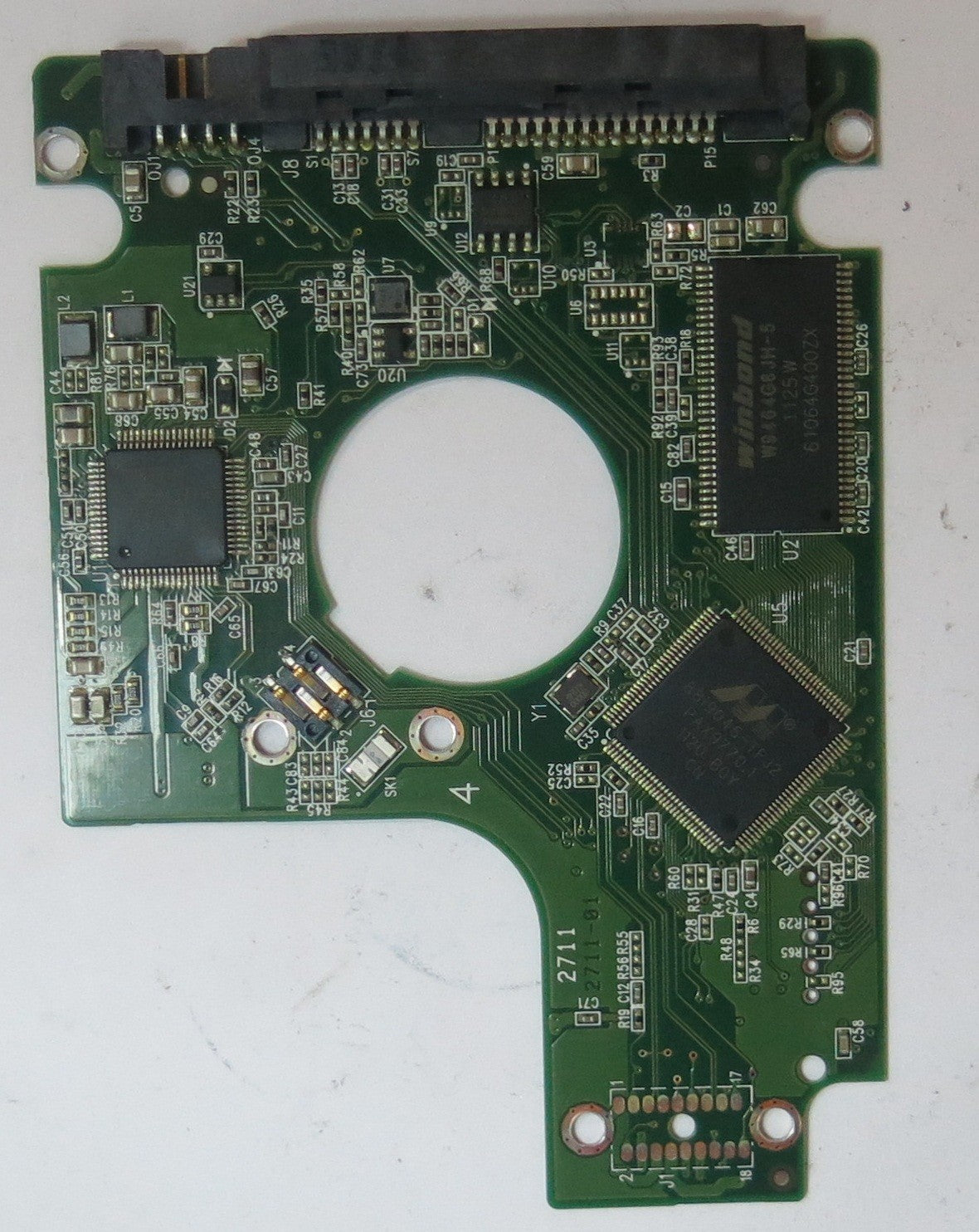 WD3200BVVT-63A26Y0 2060-771672-004 REV A PCB