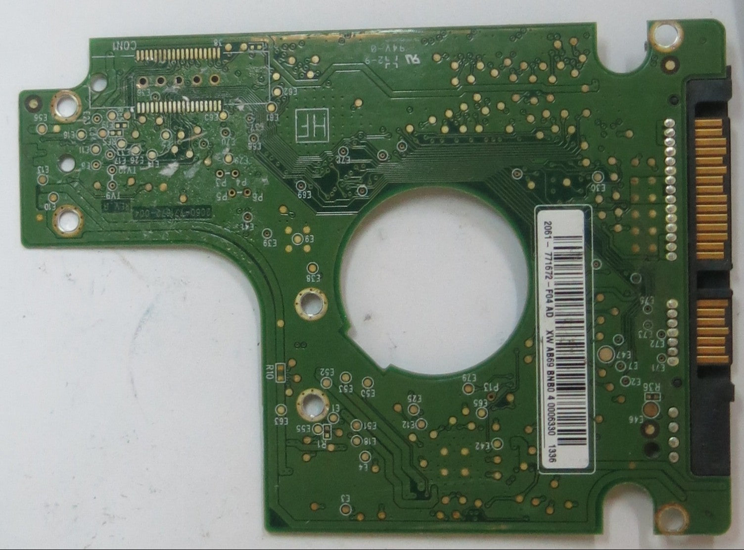 WD3200BVVT-63A26Y0 2060-771672-004 REV A  PCB