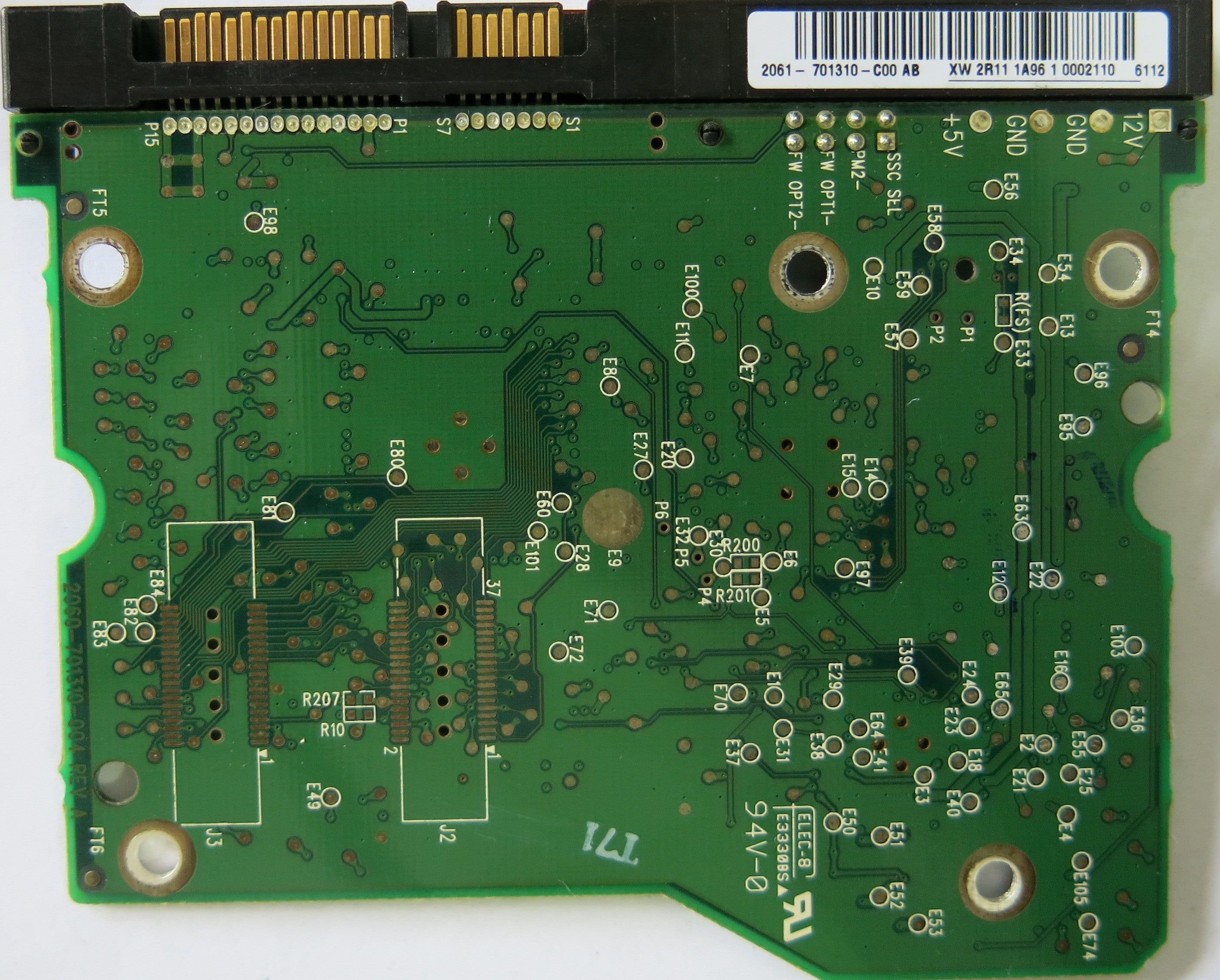 WD4000YR-01PLB0 2060-701310-004 REV A PCB