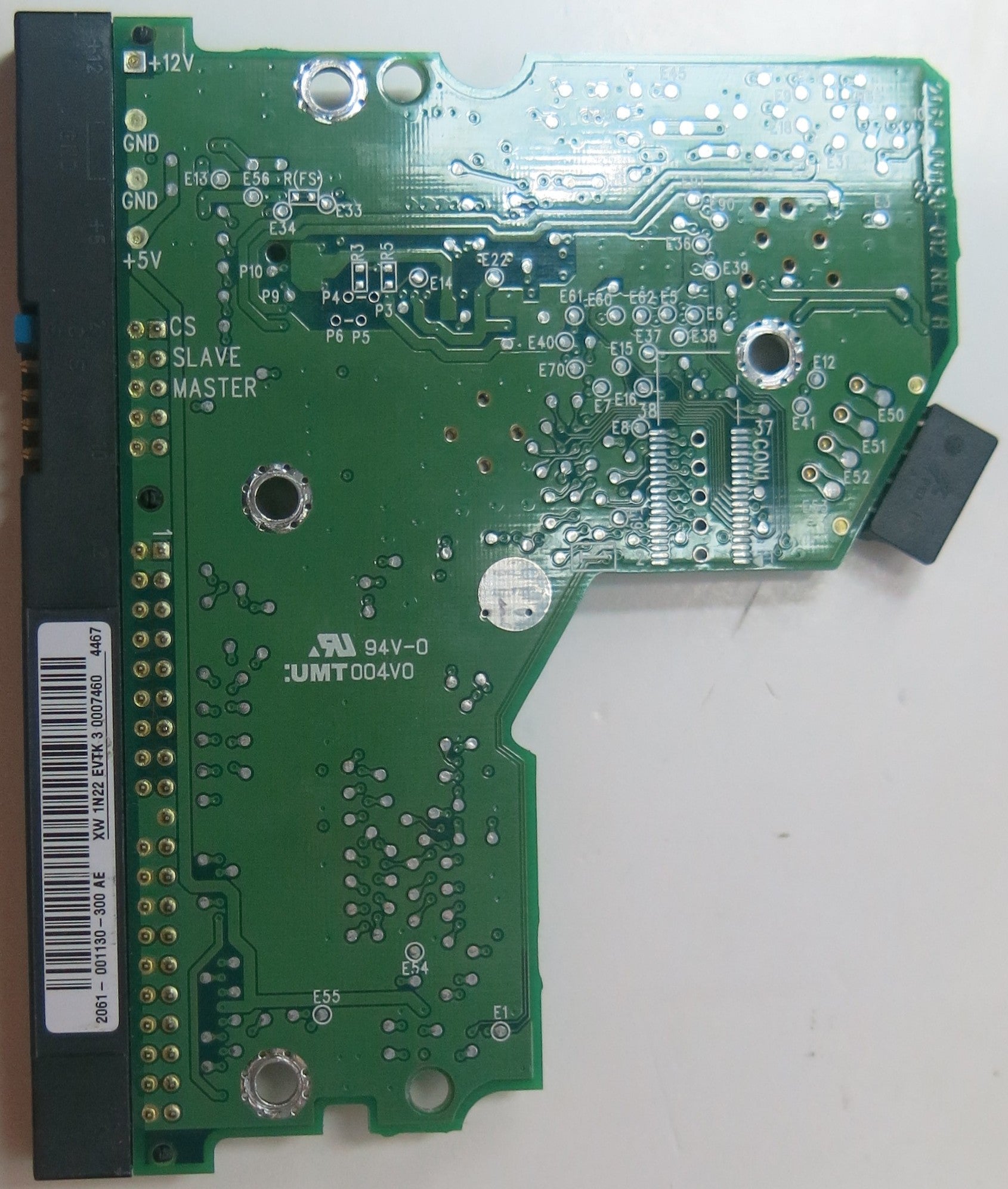 WD400BB-22HEA1, PN , DCM  DSBACTJCA, 2060-001130-012 REV A PCB