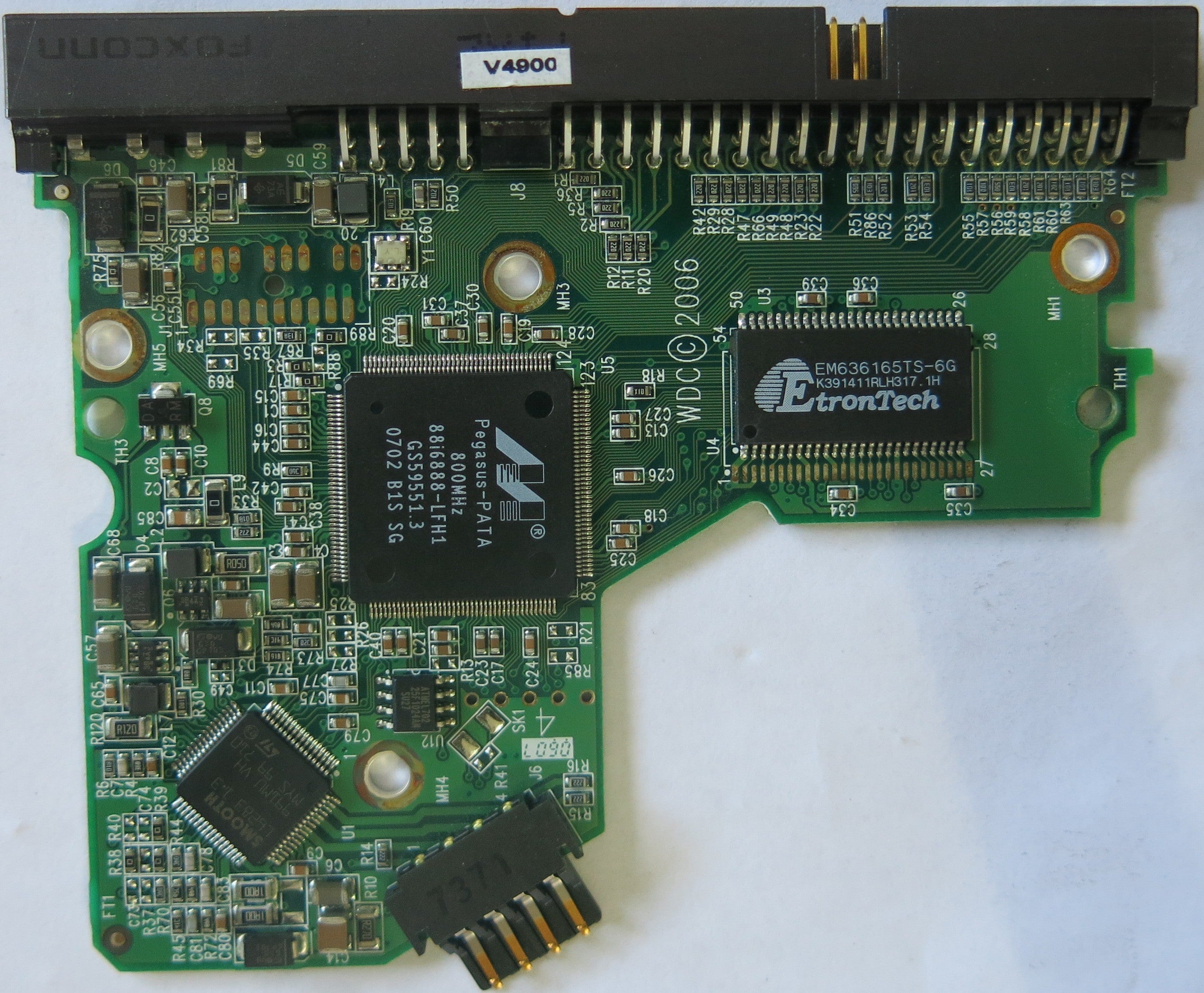 WD400BB-55JKC0 2060-701292-002 REV A PCB
