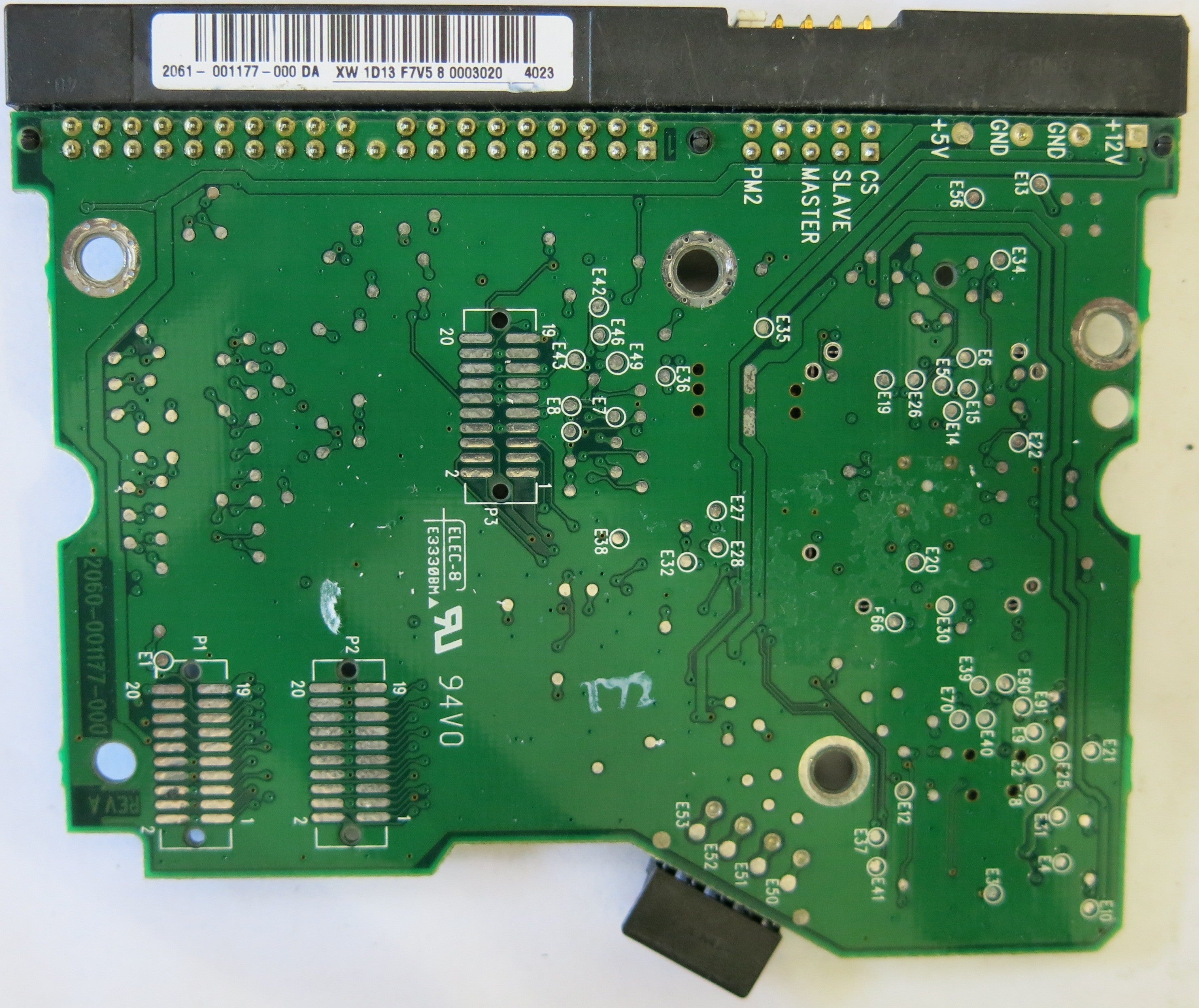 WD400BB-60DGA0 2060-001177-000 REV A PCB