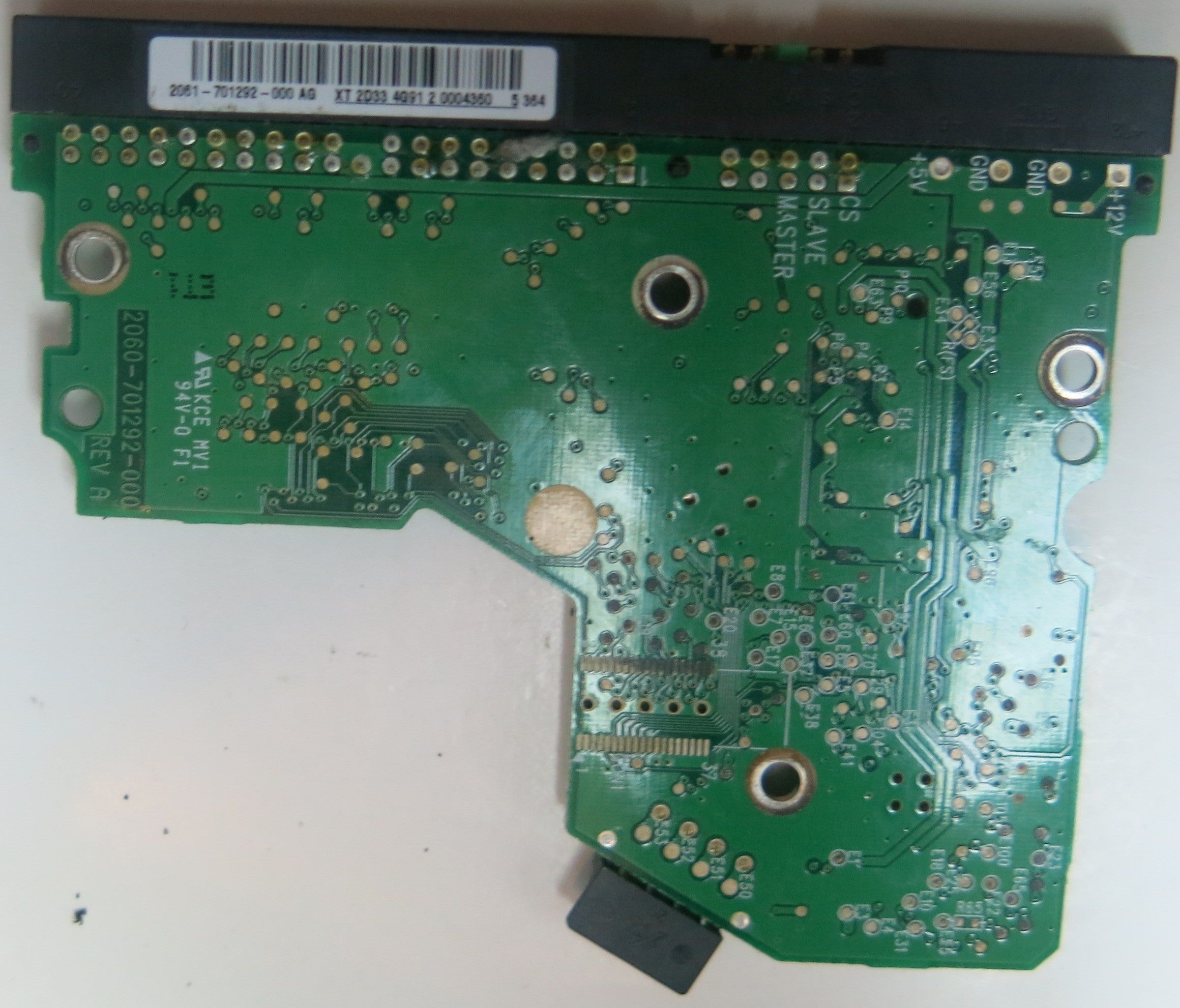 WD400BB-66JKC0, DCM HSCANTJAA, 2060-701292-000 REV A PCB