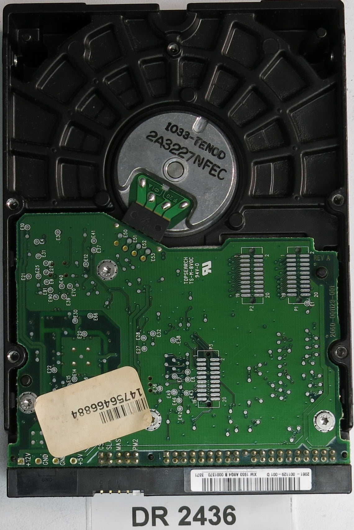 WD400BB-75DEA0, DCM HSBACV2CA, 40GB 3.5, PCB 2060-001129-001 REV A
