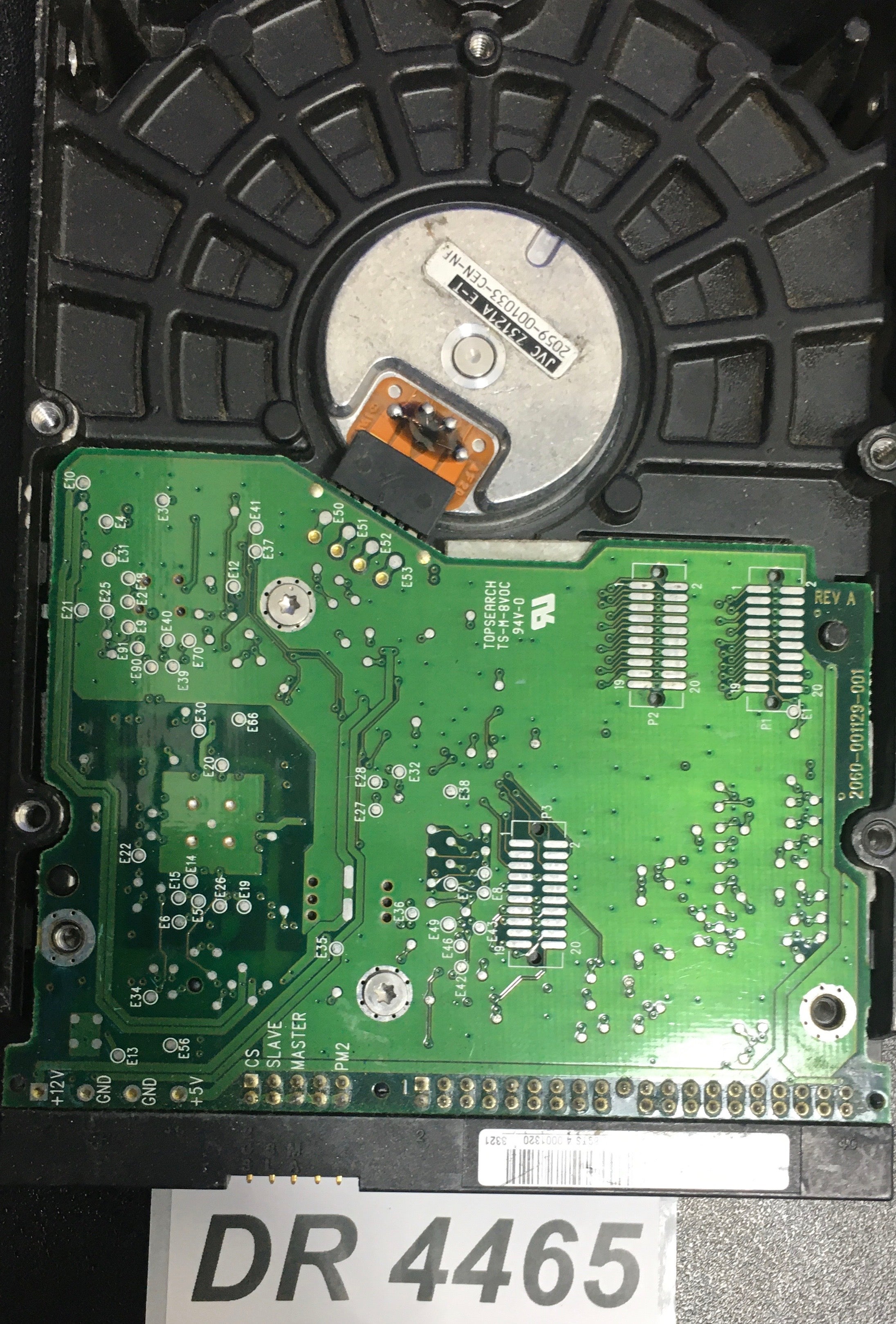 WD400BB-75DEA0  P/N:01T321  Serial:WMAD16725700  40GB 3.5  PCB: 2060-001129-001 REV A