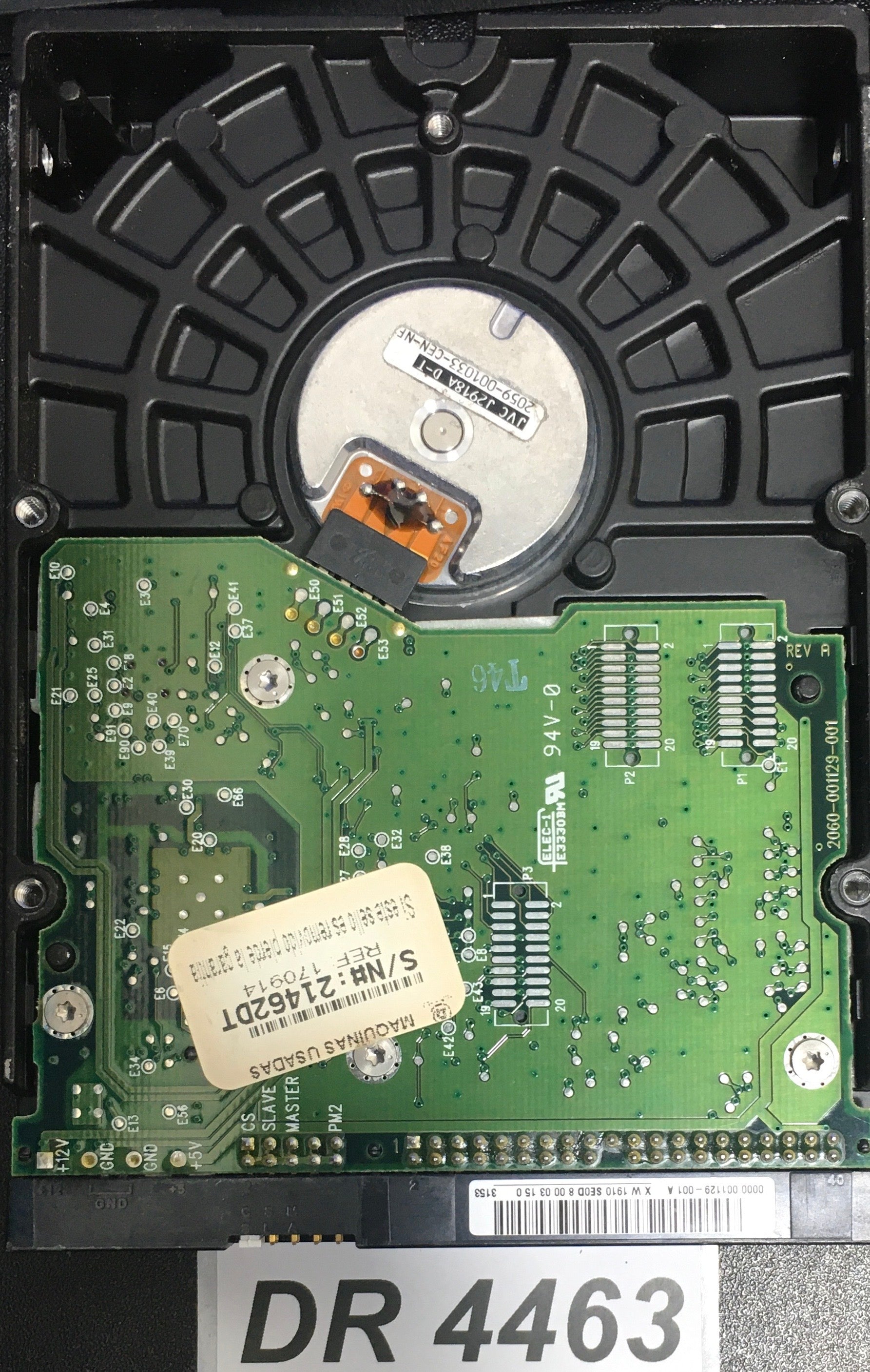 WD400BB-75DEA0    Serial: WMAD14141872  40GB 3.5  PCB: 2060-001129-001 REV A