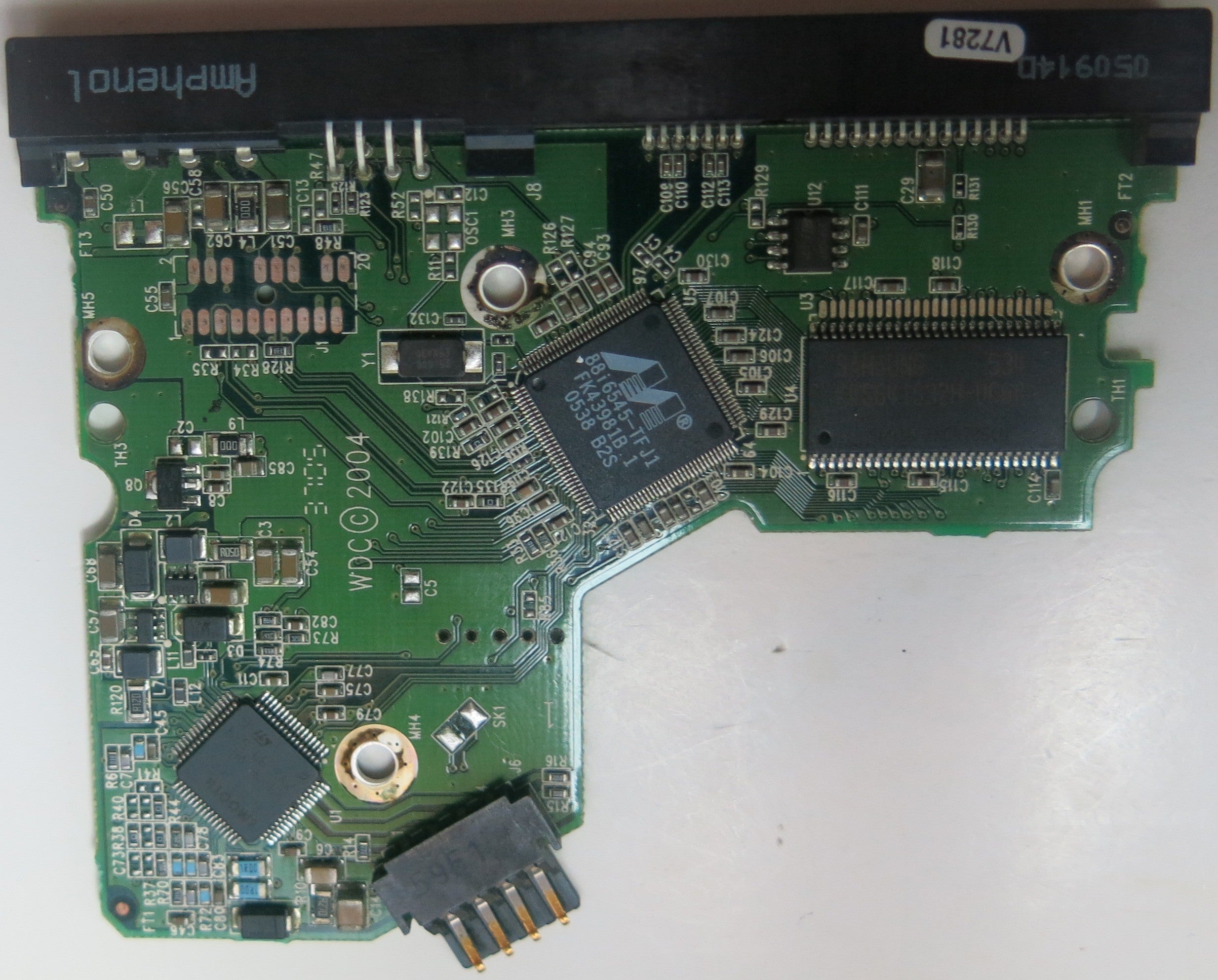WD400BD-08LRA0, PN , DCM  HSBANTJCA, 2060-701335-003 REV A PCB