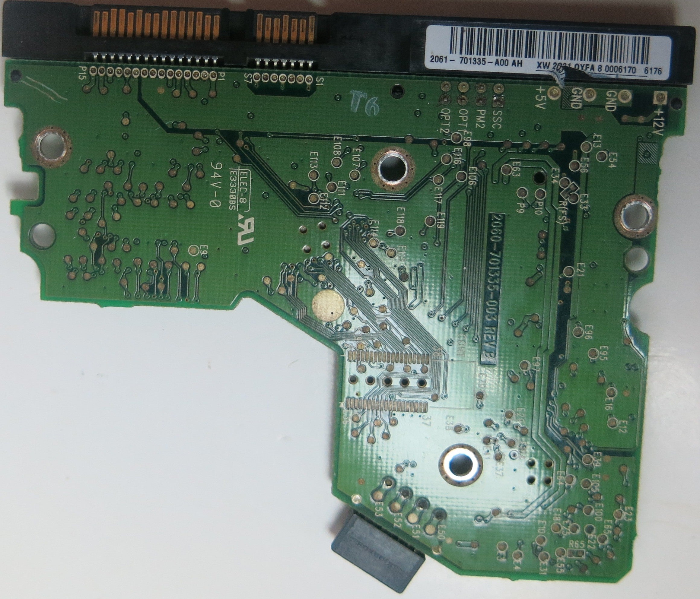 WD400BD-08LRA0, PN , DCM  HSBANTJCA, 2060-701335-003 REV A PCB