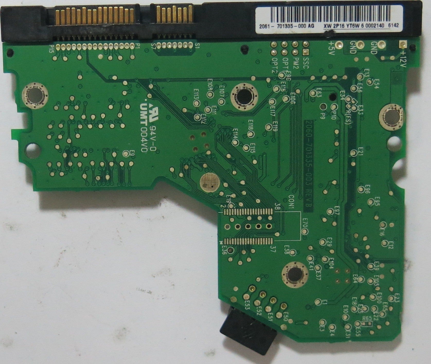 WD400BD-22LRA0 2060-701335-003 REV B PCB