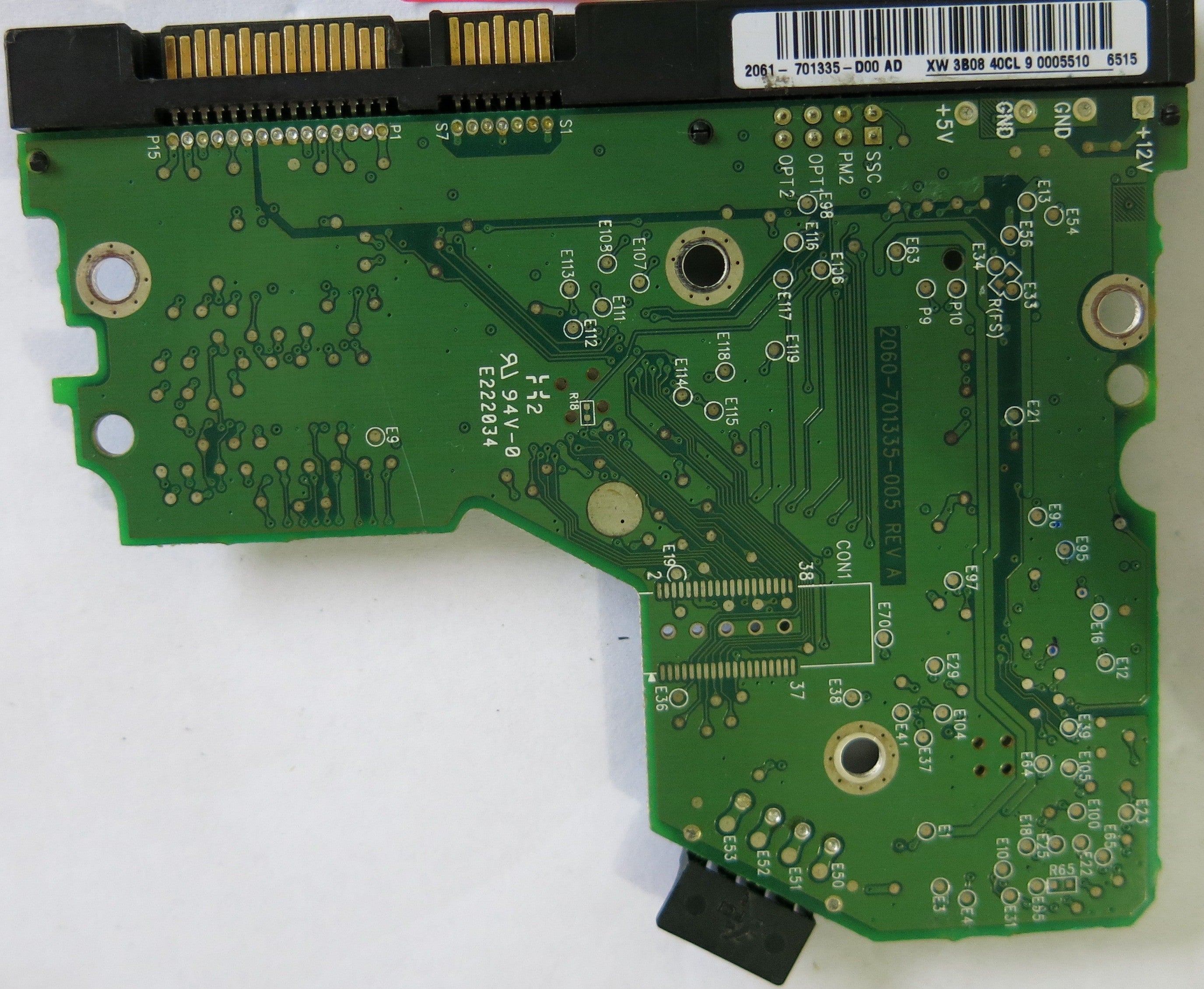 WD400BD-60LRA0 2060-701335-005 REV A PCB