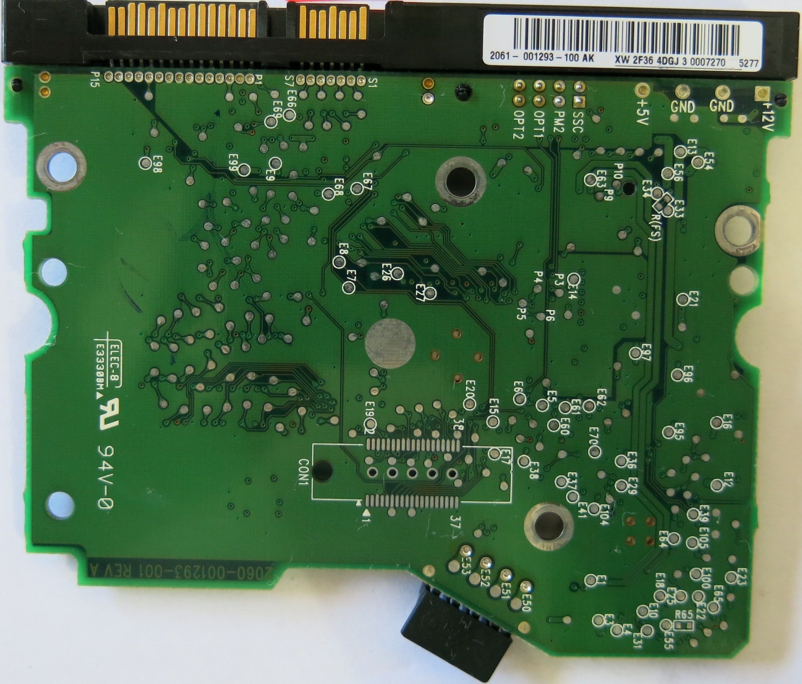 WD400BD-75JMA0 2060-001293-001 REV A PCB