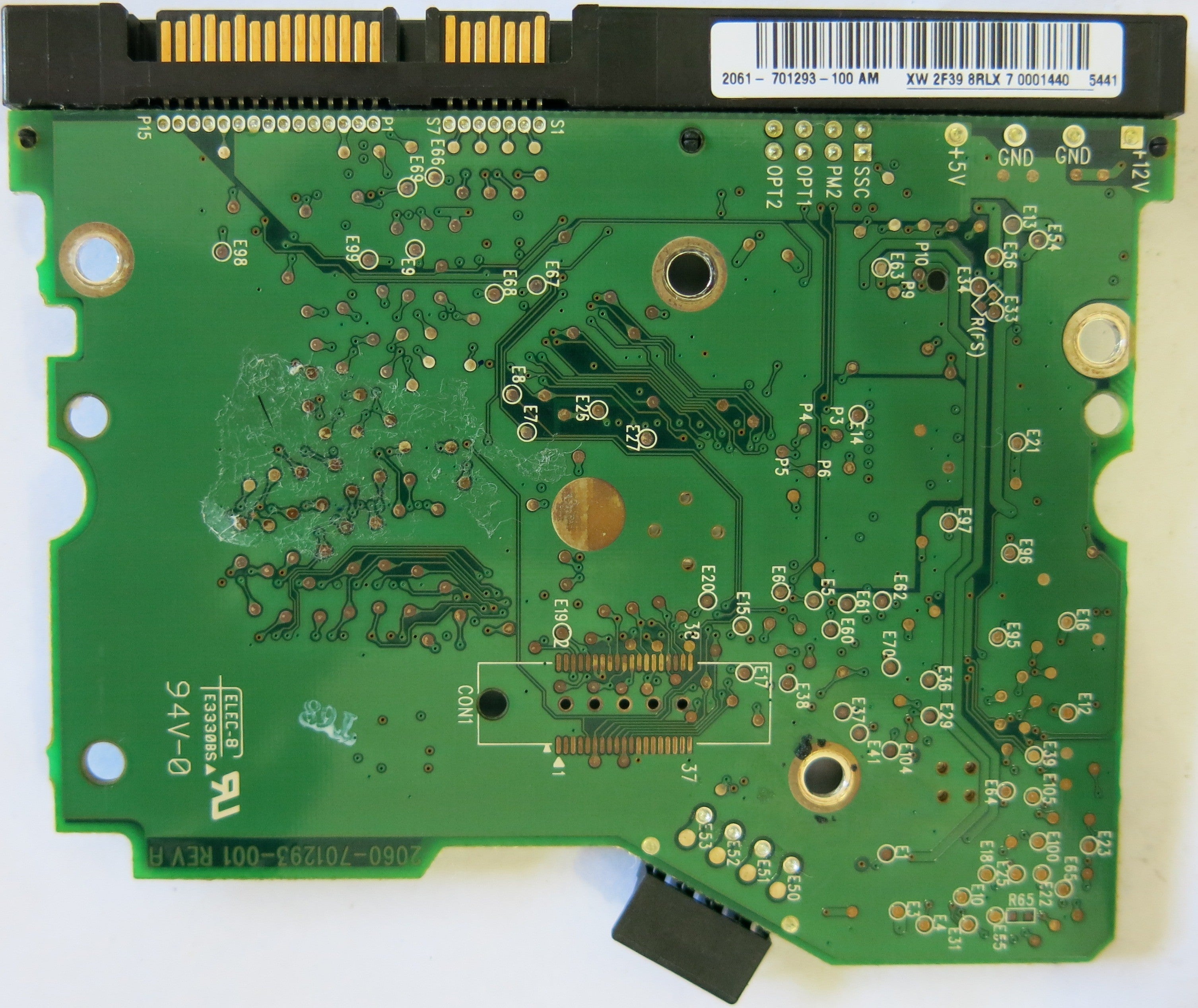 WD400BD-75JMA0 2060-701293-001 REV A PCB