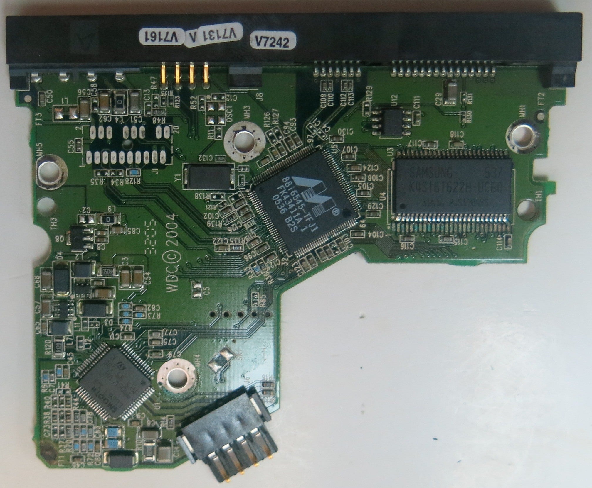 WD400BD-75LRA0, DCM DSBANTJAA, 2060-701335-003 REV B PCB