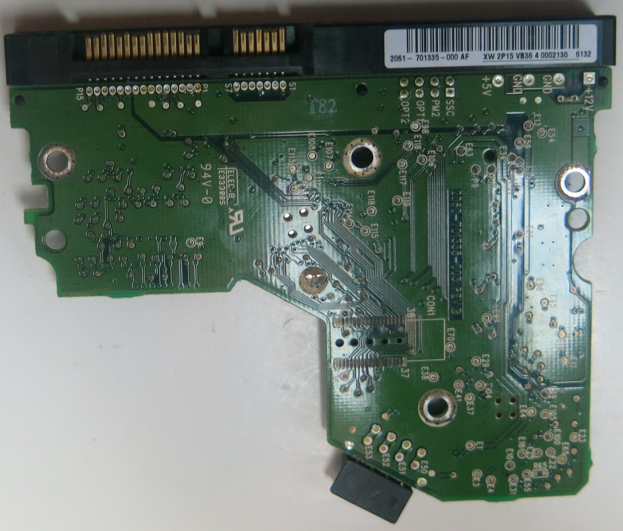 WD400BD-75LRA0, DCM DSBANTJAA, 2060-701335-003 REV B PCB