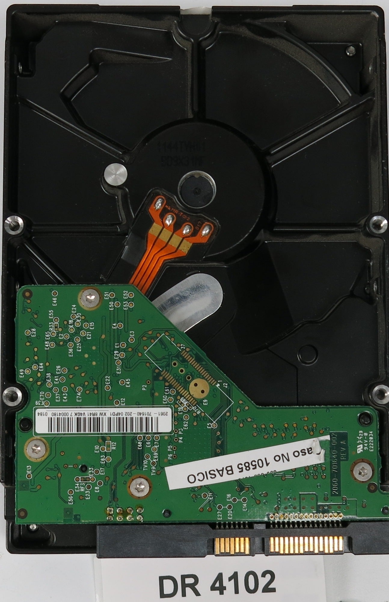 WD5000AAKS-75V0A0, DCM: HGRNHTJAH, Serial Number: WMAWF1163380, 500GB 3.5, PCB 2060-701640-002 REV A