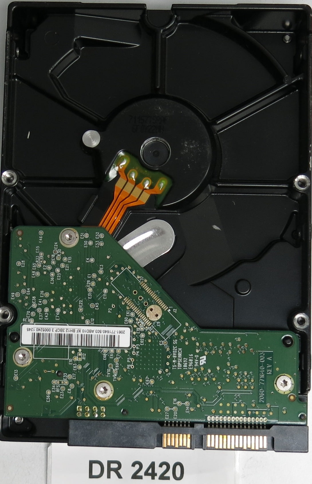 WD5000AAKX-001CA0,DCM HARNHT2AHN, 500GB 3.5, PCB 2060- 771640-003 REV A