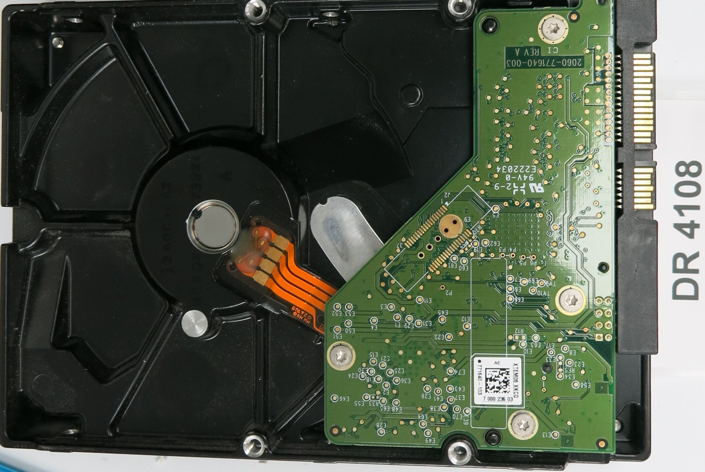 WD5000AAKX-60U6AA0, DCM: DBRNHTJCGB, Serial: WCC2EZ533877, 500GB 3.5, PCB 2060-771640-003 REV A