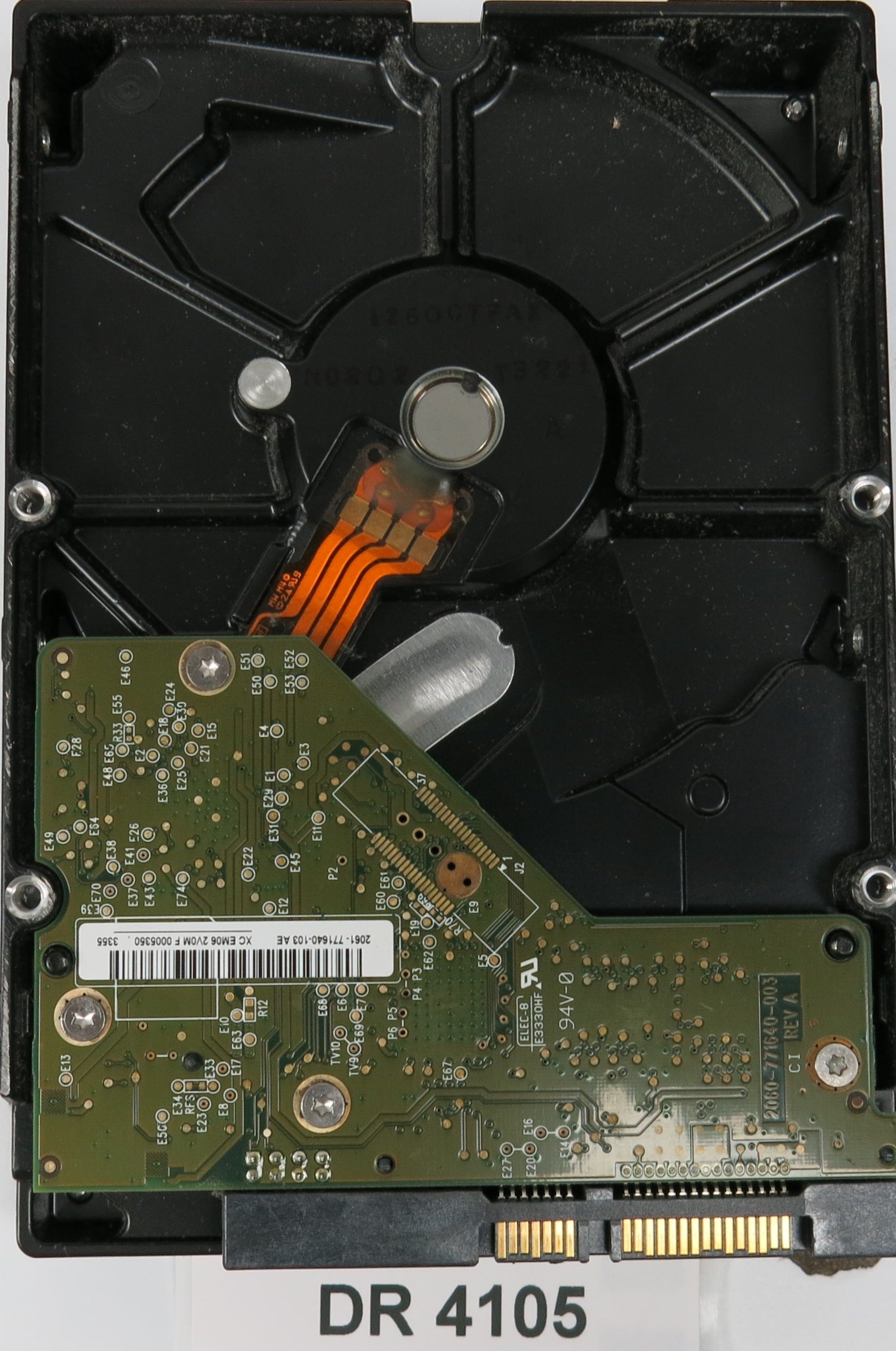 WD5000AAKX-60U6AA0, DCM: DGRCHTJCGB, 500GB 3.5, PCB 2060-771640-003 REV A