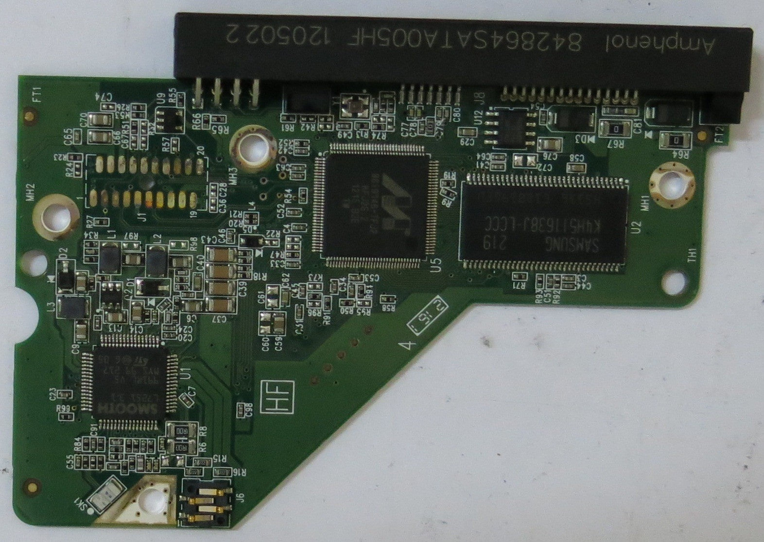 WD5000AAKX-75U6AA0 2060-771640-003 REV A PCB