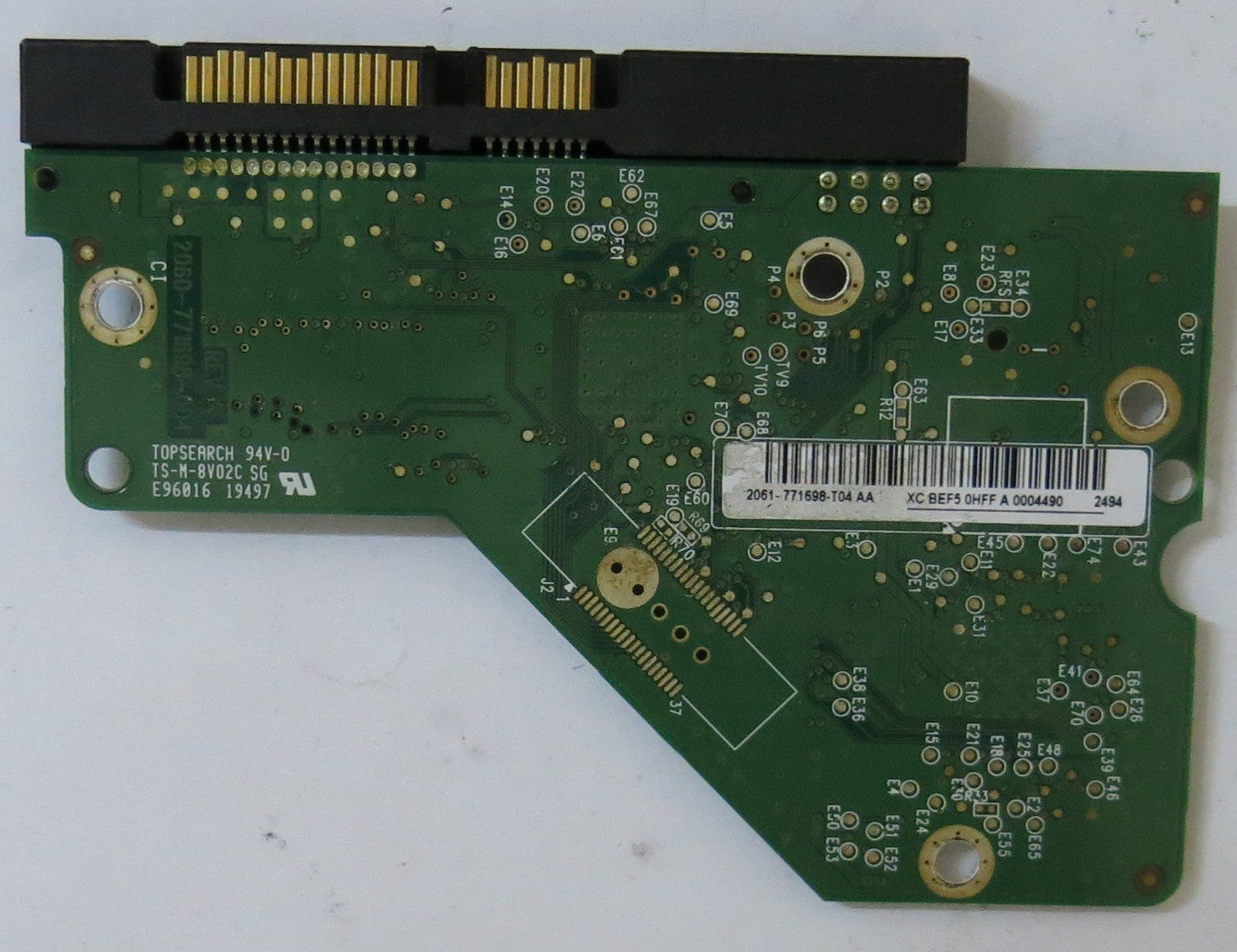 WD5000AAKX-75U6AA0 2060-771640-003 REV A PCB