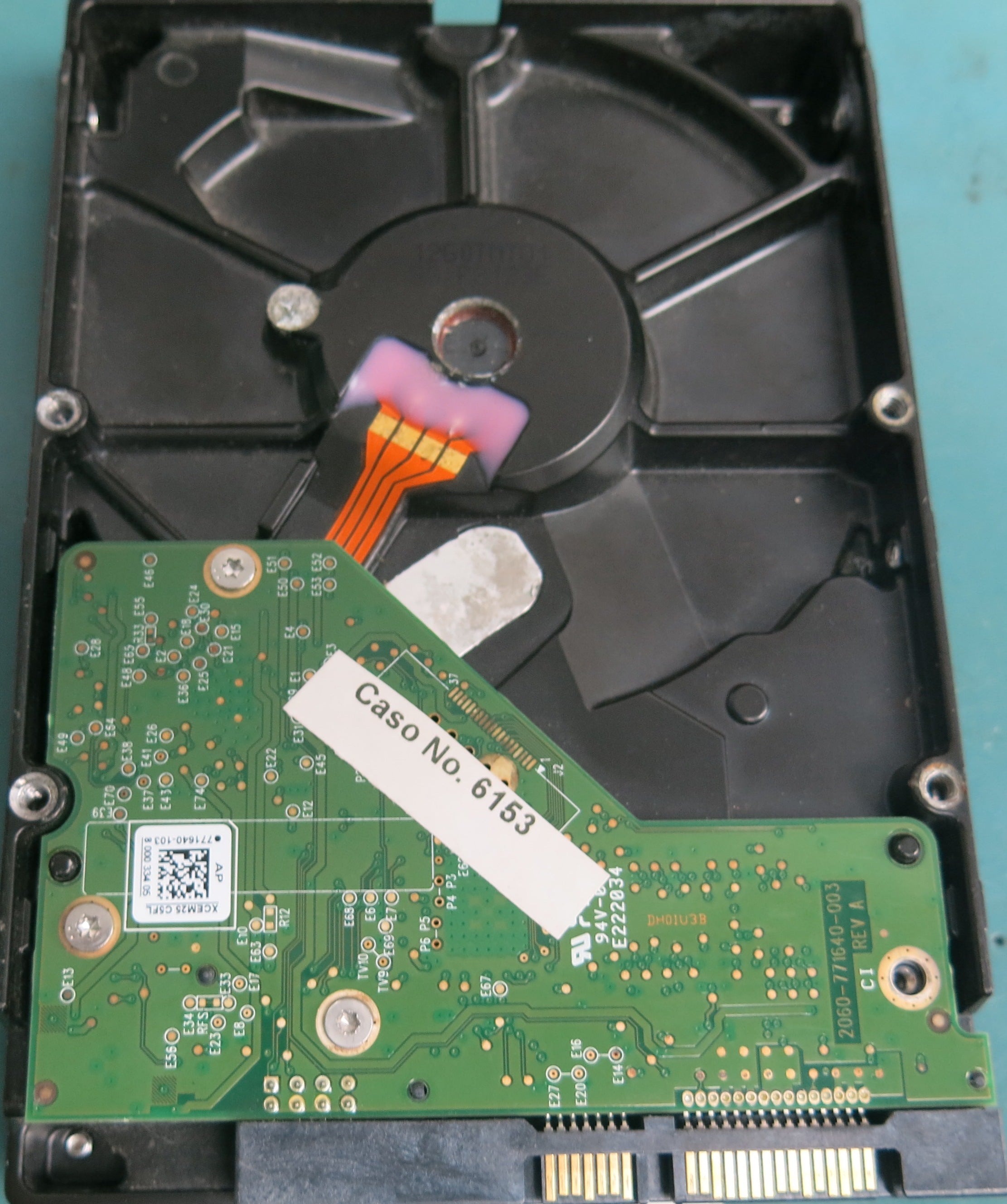 WD5000AAKX-75U6AA0, DCM HBNNKTJMHB, 500GB 3.5, PCB 2060-771640-003 REV A