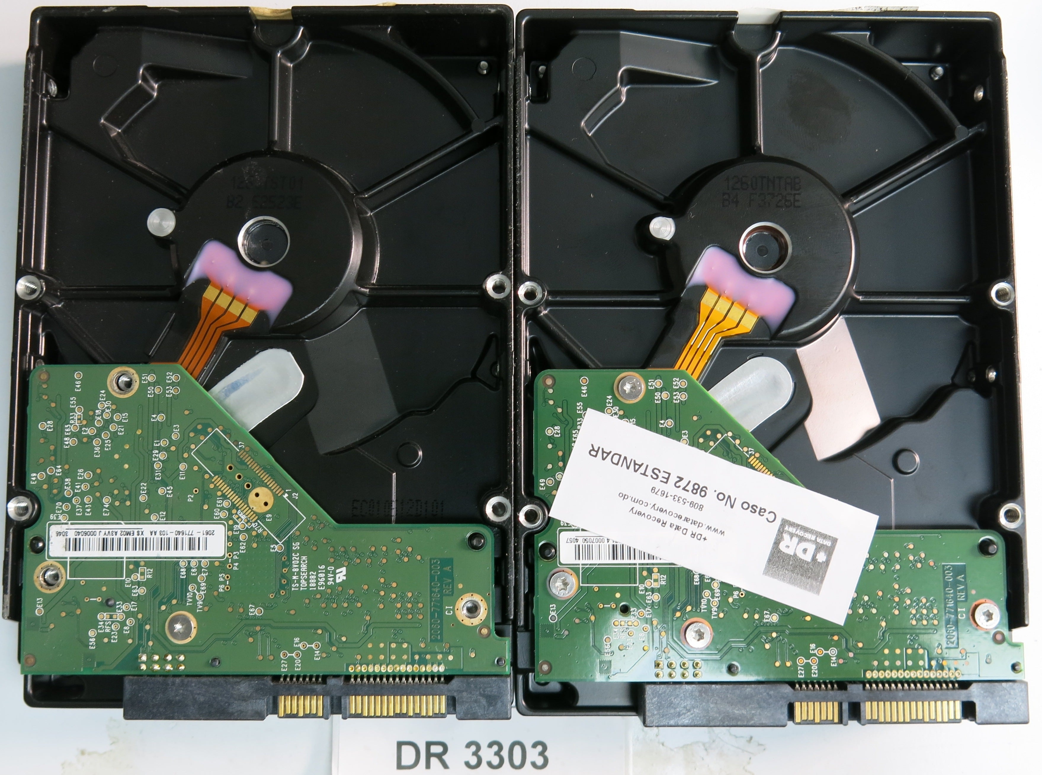 WD5000AAKX-75U6AA0, DCM: HBNNNT2CHB, 500GB 3.5, PCB 2060-771640-003 REV A