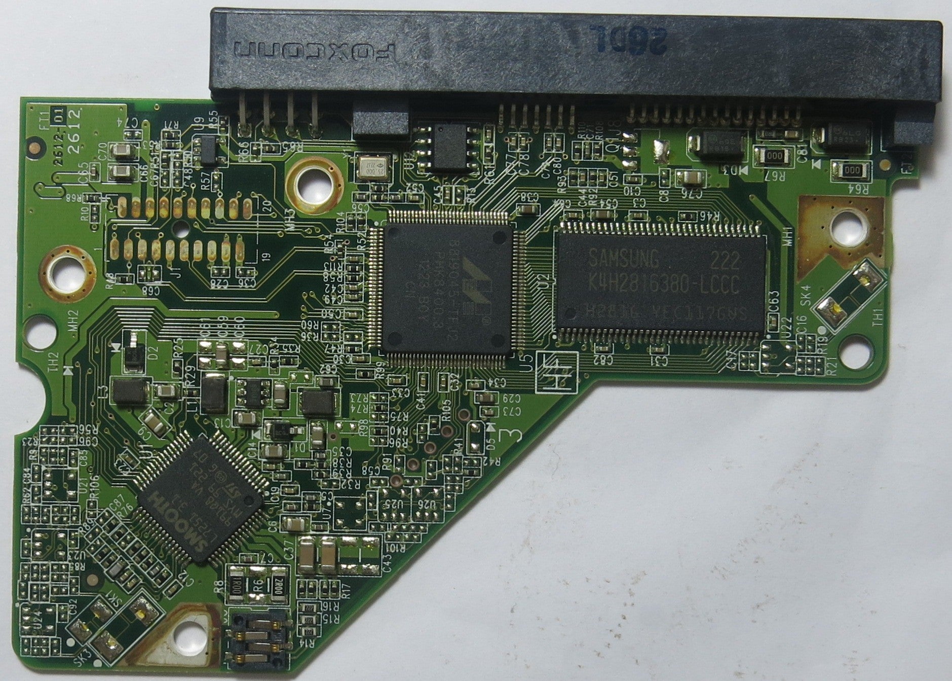 WD5000AAKX-75U6AA0 DCM HHNNHT2AHB 2060-771640-003 REV A PCB
