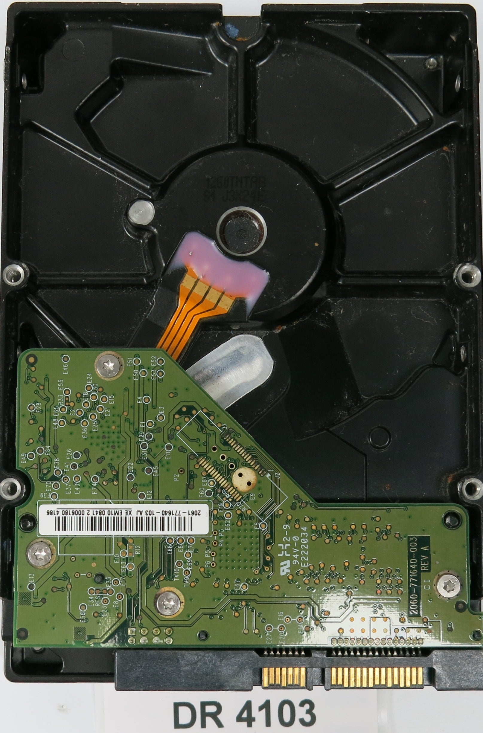 WD5000AAKX-75U6AA0, DCM: HHNNKTJMHB, Serial: WCC2ESR13216, 500GB 3.5, PCB 2060-771640-003 REV A
