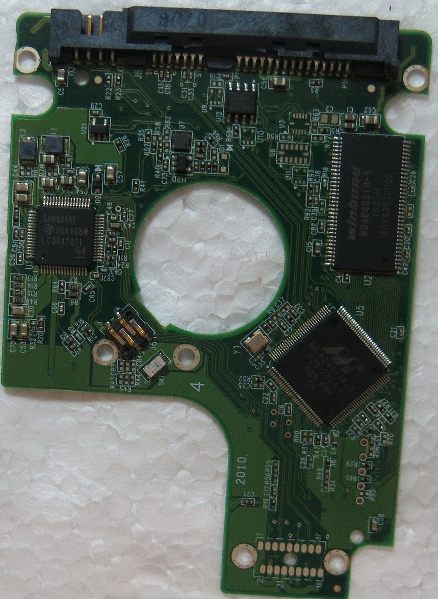 WD5000BEVT-75A0RT0 DCM HBNTJBN 2060-771672-004 REV A PCB