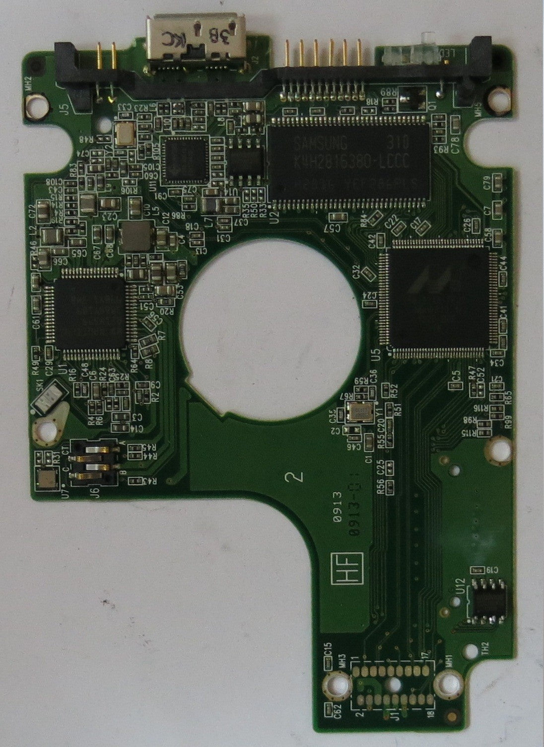 WD5000BMVW-11S5XS0 2060-771801-002 REV A PCB