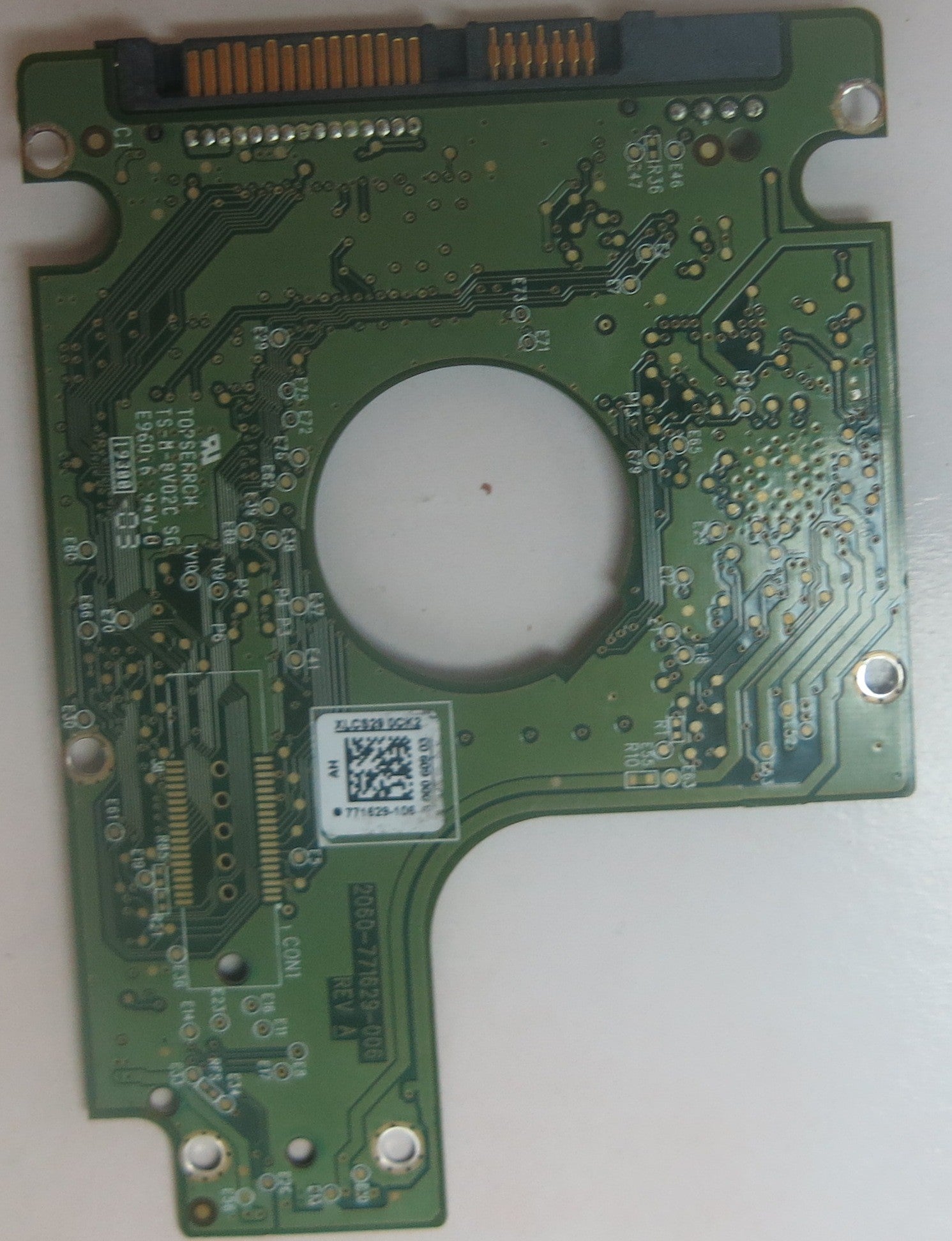 WD5000BPKT-75PK4T0 DCM EA0TJAB 2060-771629-006 REV A PCB